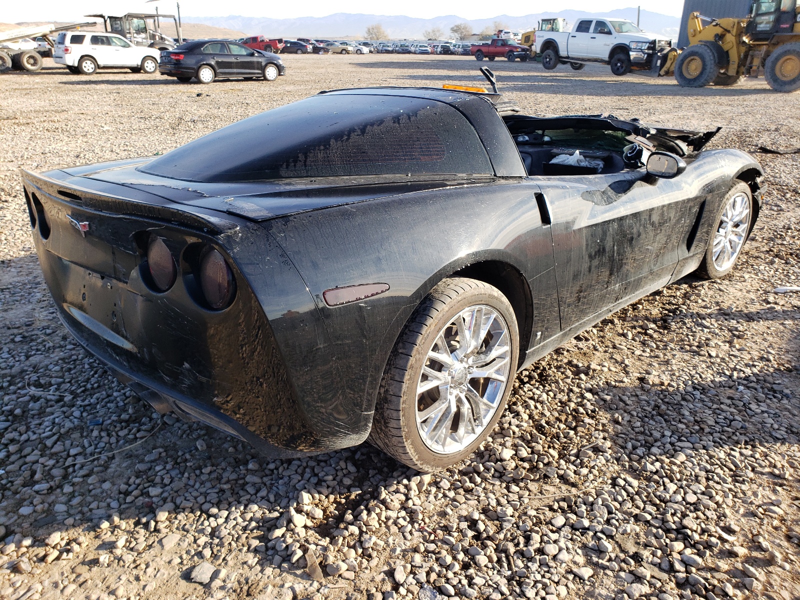 Photo 4 from auction – 2007 CHEVROLET CORVETTE with VIN 1G1YY25U375132145
