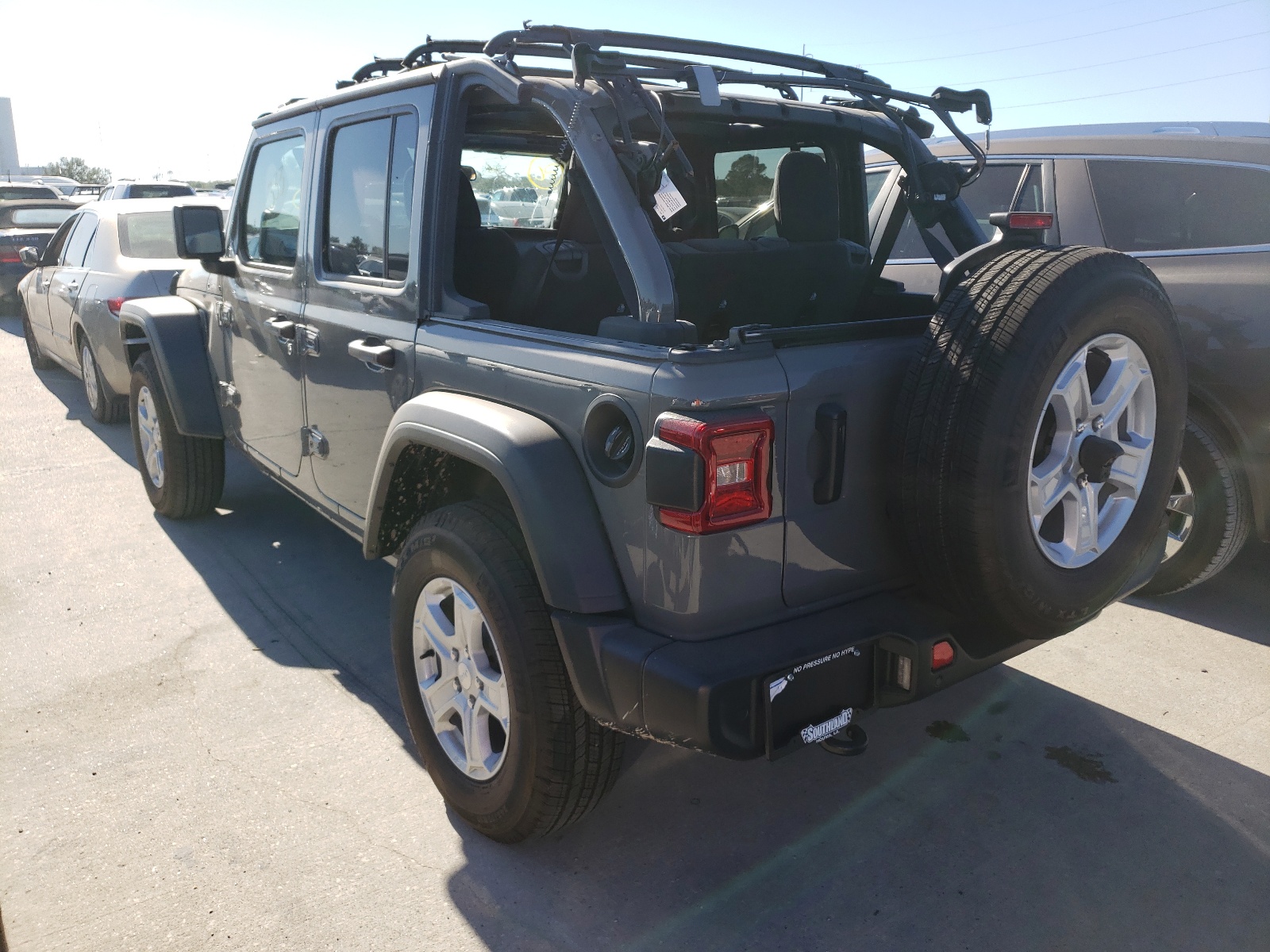 Photo 3 from auction – 2021 JEEP WRANGLER U with VIN 1C4HJXDN2MW760366