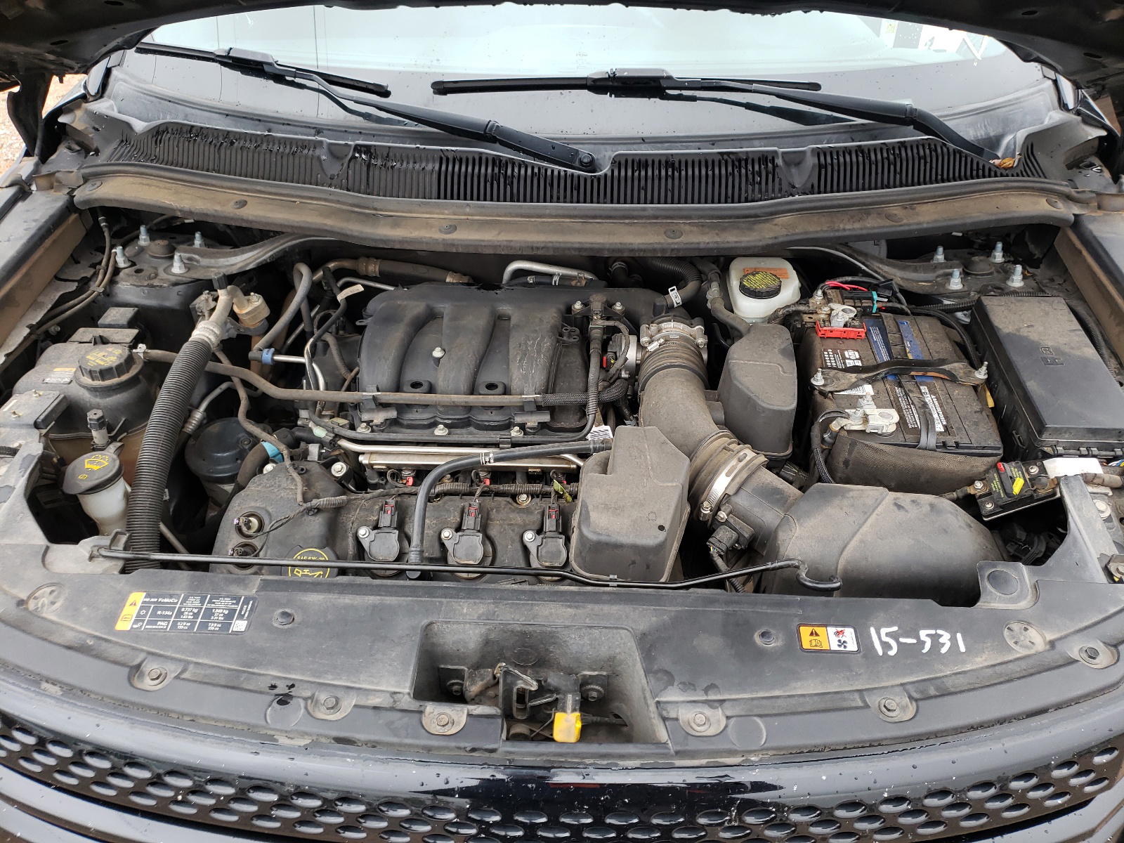 Photo 7 from auction – 2015 FORD EXPLORER P with VIN 1FM5K8AR7FGC67904
