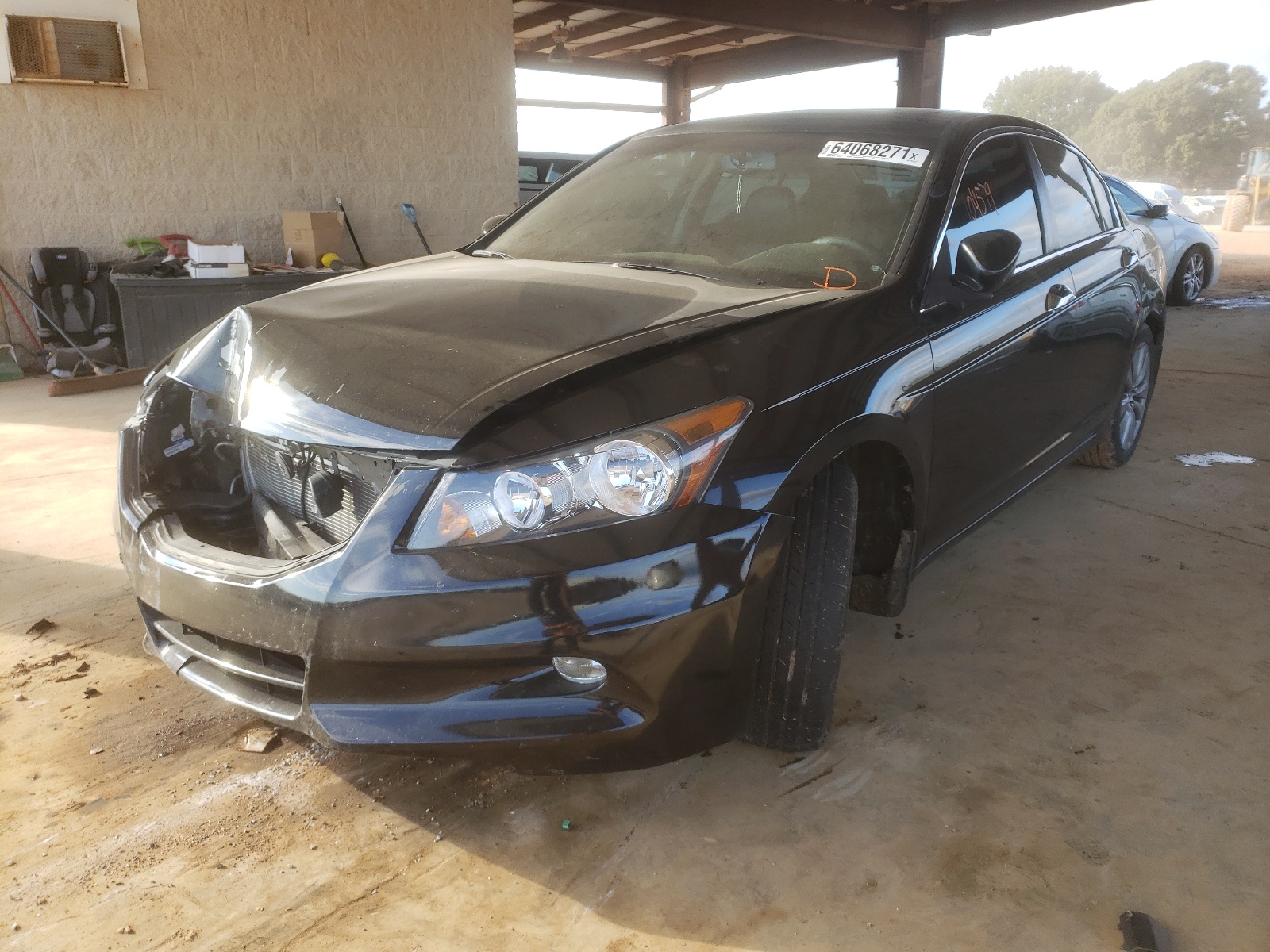 Photo 2 from auction – 2012 HONDA ACCORD EXL with VIN 1HGCP3F87CA022620