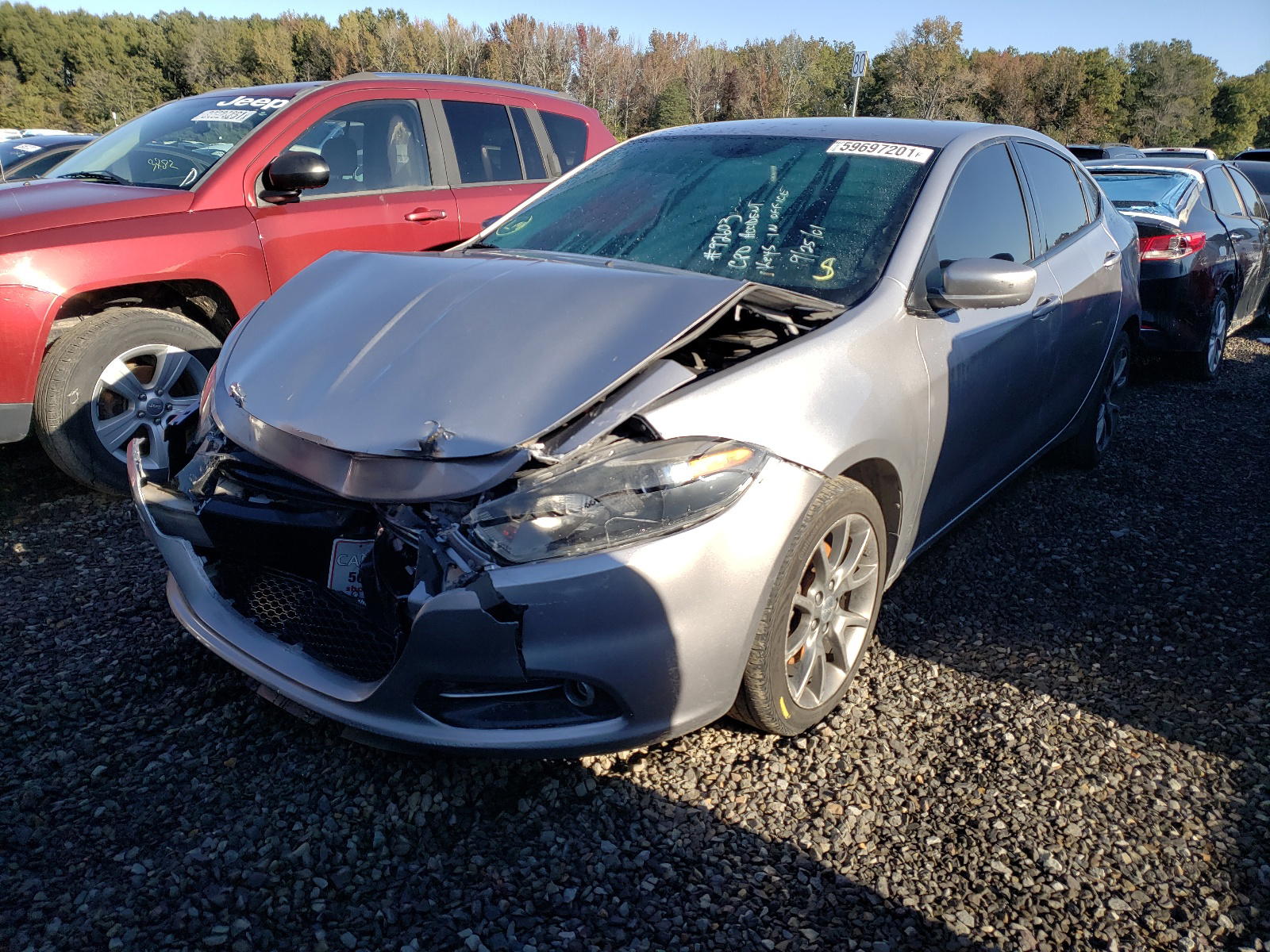 Photo 2 from auction – 2014 DODGE DART SXT with VIN 1C3CDFBB7ED865197