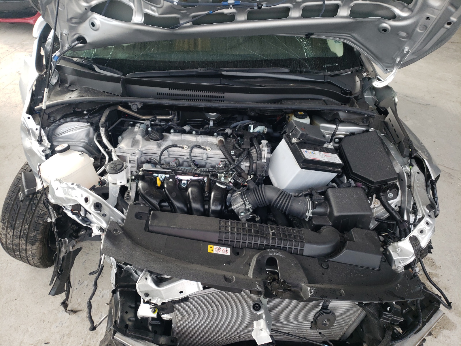 Photo 7 from auction – 2021 TOYOTA COROLLA LE with VIN JTDEPMAE7MJ178099