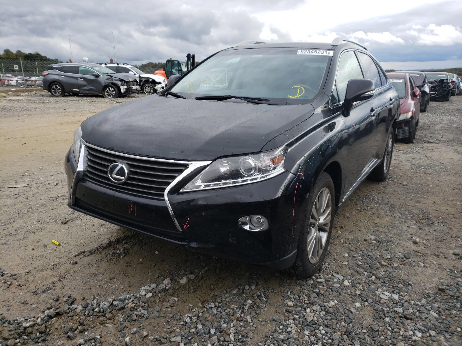Photo 2 from auction – 2013 LEXUS RX 350 BAS with VIN 2T2BK1BA6DC170546