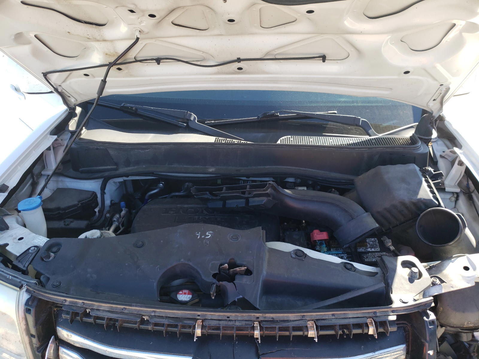 Photo 7 from auction – 2013 HONDA PILOT EXL with VIN 5FNYF3H57DB027237