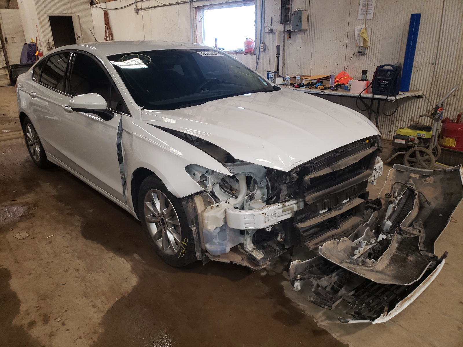 FORD FUSION SE 2017 with VIN 3FA6P0H75HR150274 - Photo from auction