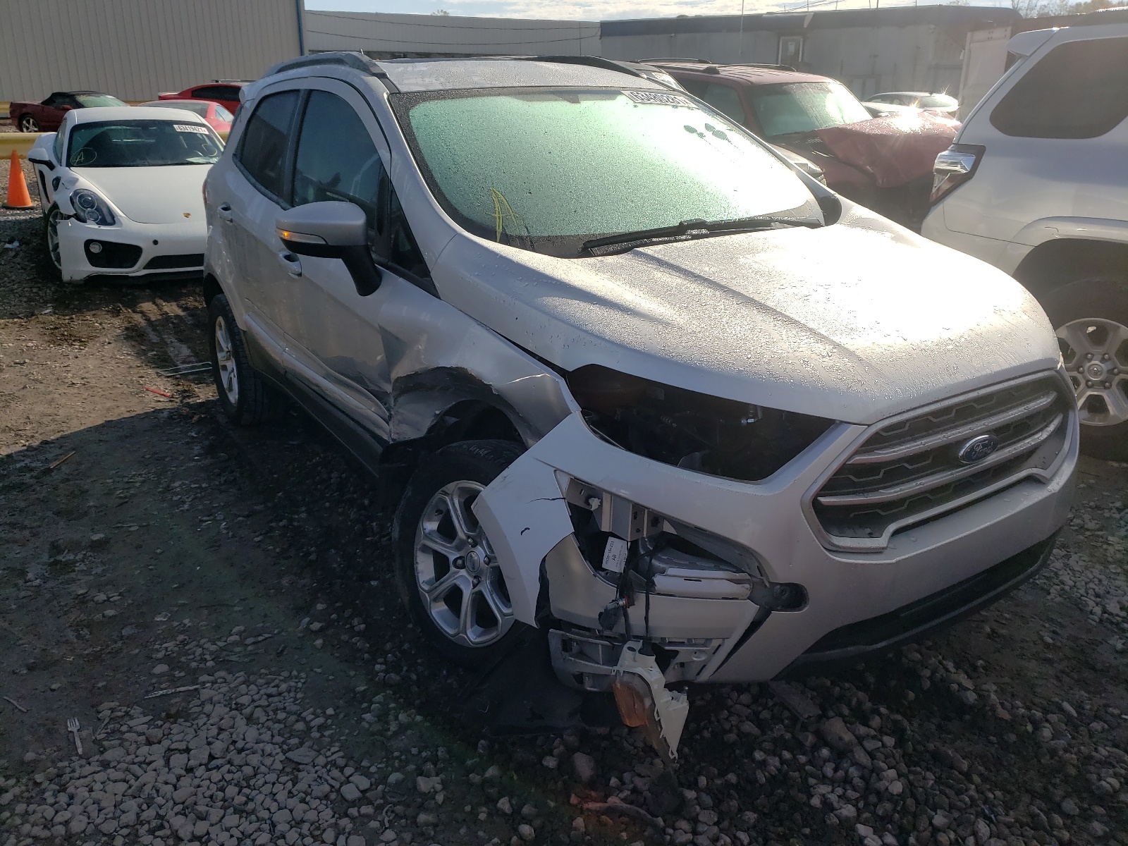 FORD ECOSPORT S 2018 with VIN MAJ6P1UL3JC174103 - Photo from auction