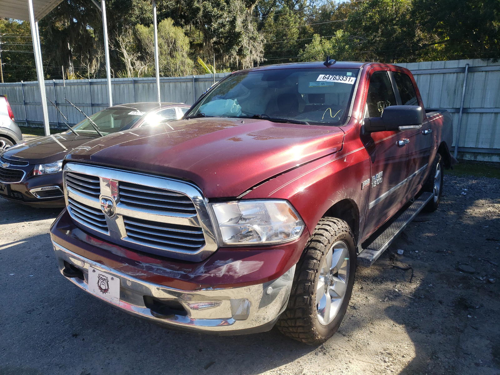 Photo 2 from auction – 2017 RAM 1500 SLT with VIN 3C6RR7LT7HG524627
