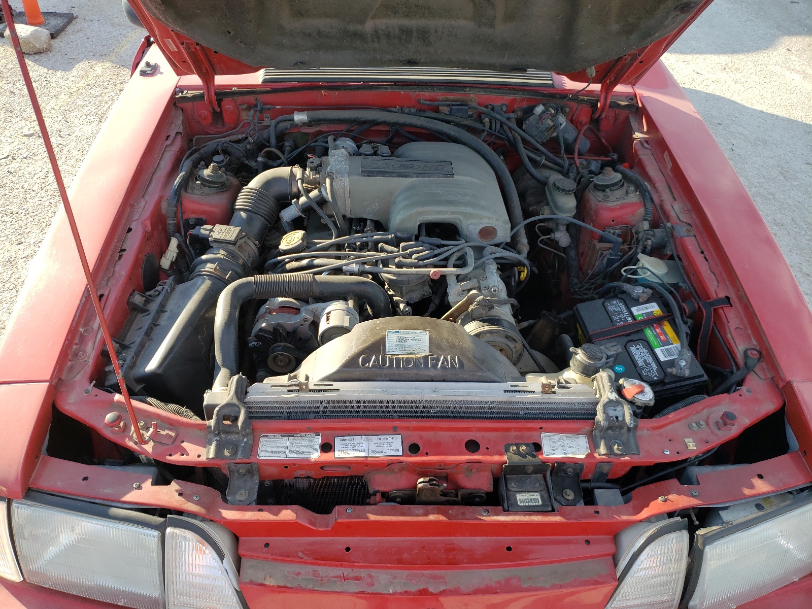 Photo 7 from auction – 1990 FORD MUSTANG GT with VIN 1FACP45E4LF217840