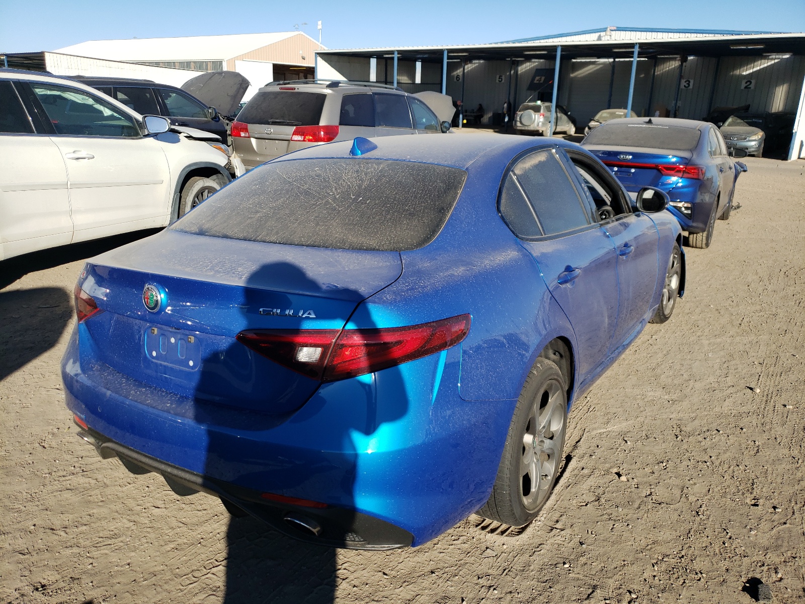 Photo 4 from auction – 2017 ALFA ROMEO GIULIA Q4 with VIN ZARFAEDNXH7558697