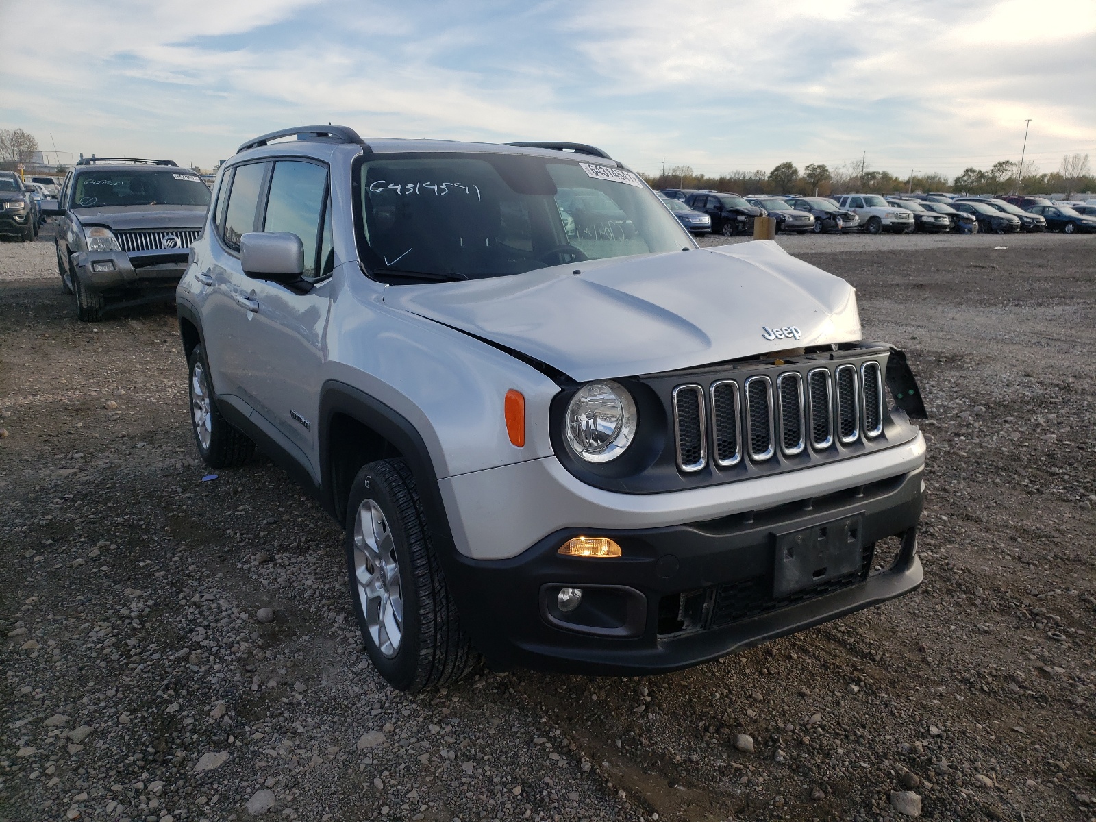 Photo 1 from auction – 2017 JEEP RENEGADE L with VIN ZACCJBBB0HPG49257