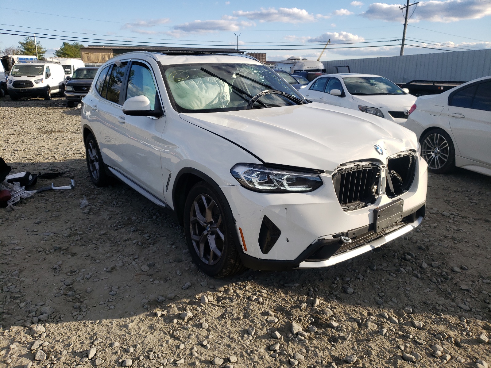 Photo 1 from auction – 2022 BMW X3 XDRIVE3 with VIN 5UX53DP03N9J01870