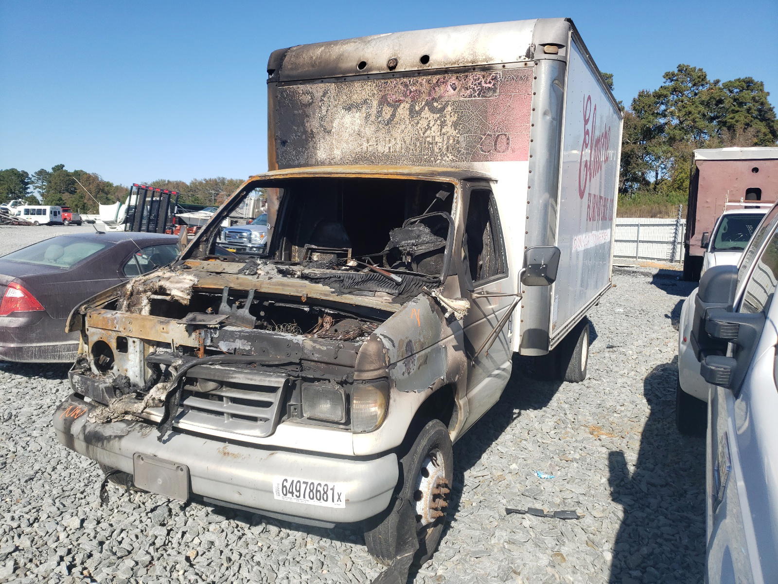 Photo 2 from auction – 1995 FORD ECONOLINE with VIN 1FDKE37H6SHB19324