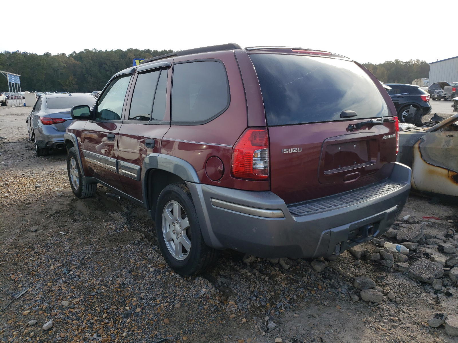 Photo 3 from auction – 2004 ISUZU ASCENDER S with VIN 4NUDS13S542100544