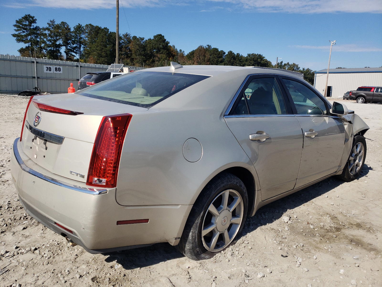 Photo 4 from auction – 2009 CADILLAC CTS with VIN 1G6DF577190160629