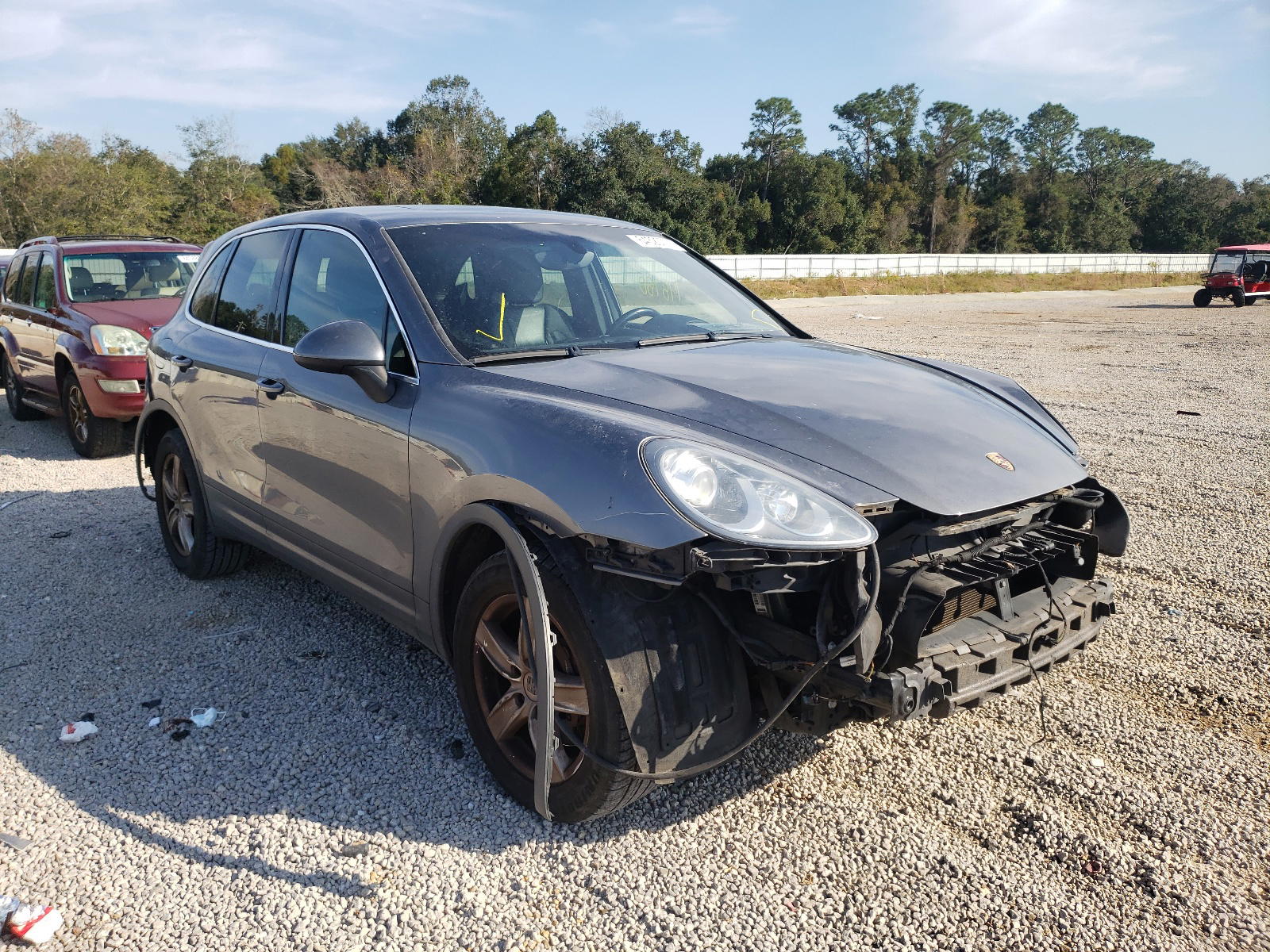 PORSCHE CAYENNE 2013 with VIN WP1AA2A23DLA03877 - Photo from auction