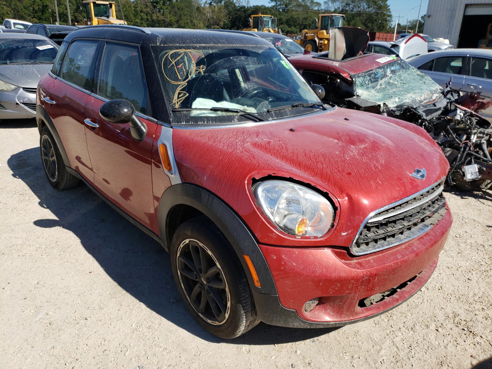 MINI COOPER COU 2015 with VIN WMWZB3C51FWR44290 - Photo from auction