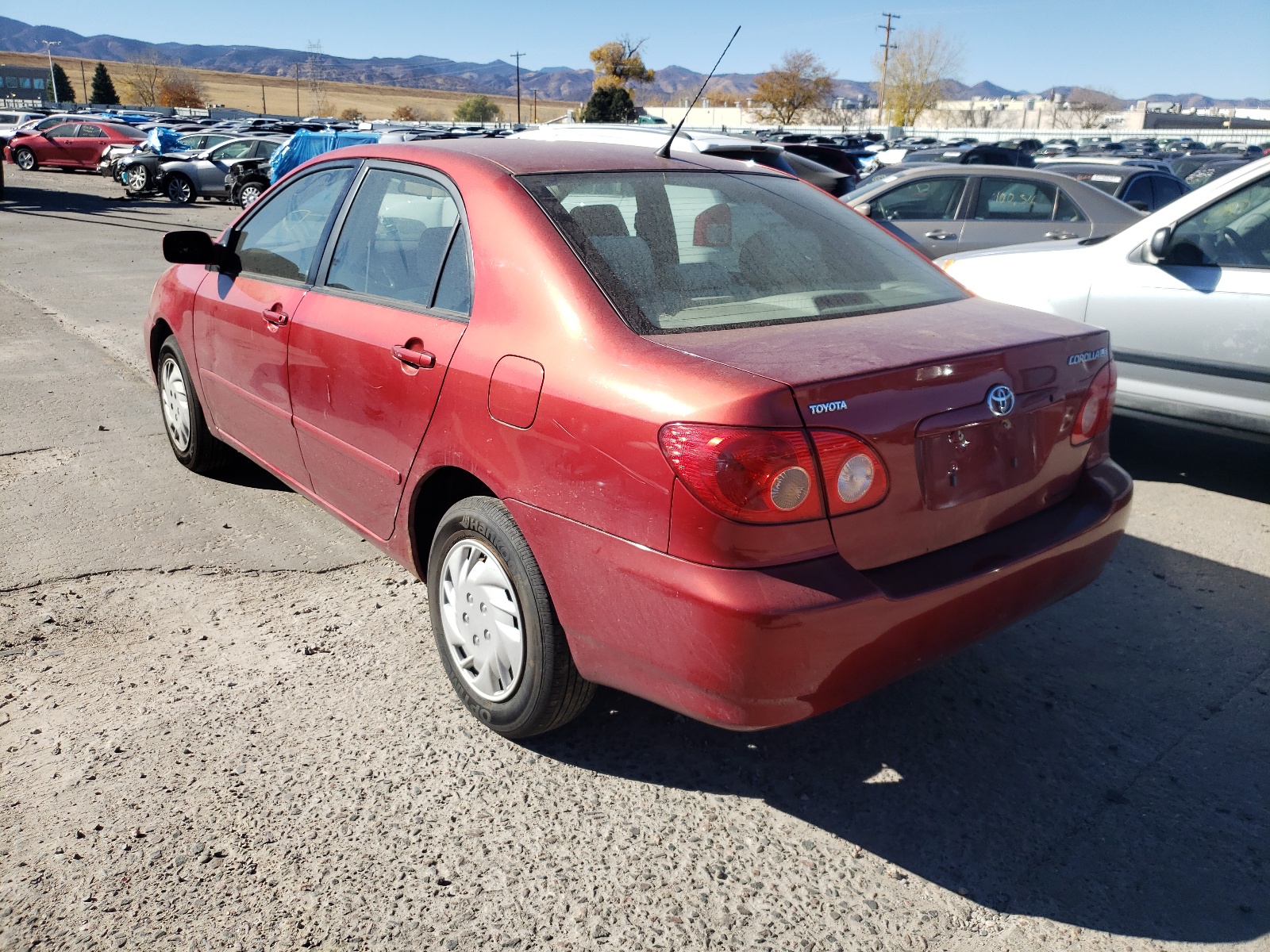 Photo 3 from auction – 2007 TOYOTA COROLLA CE with VIN 1NXBR32E97Z792432