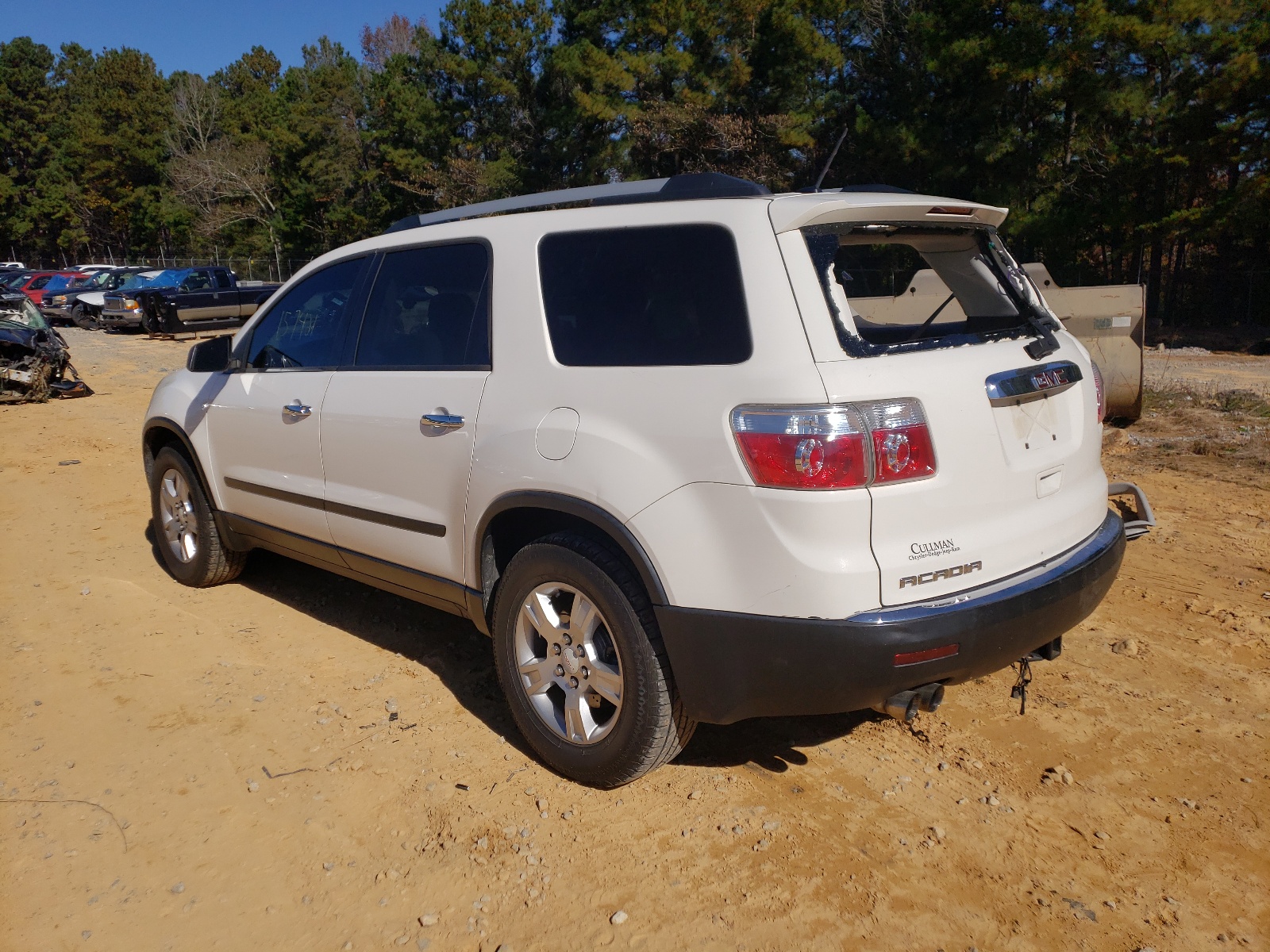 Photo 3 from auction – 2011 GMC ACADIA SLE with VIN 1GKKRNED9BJ277206