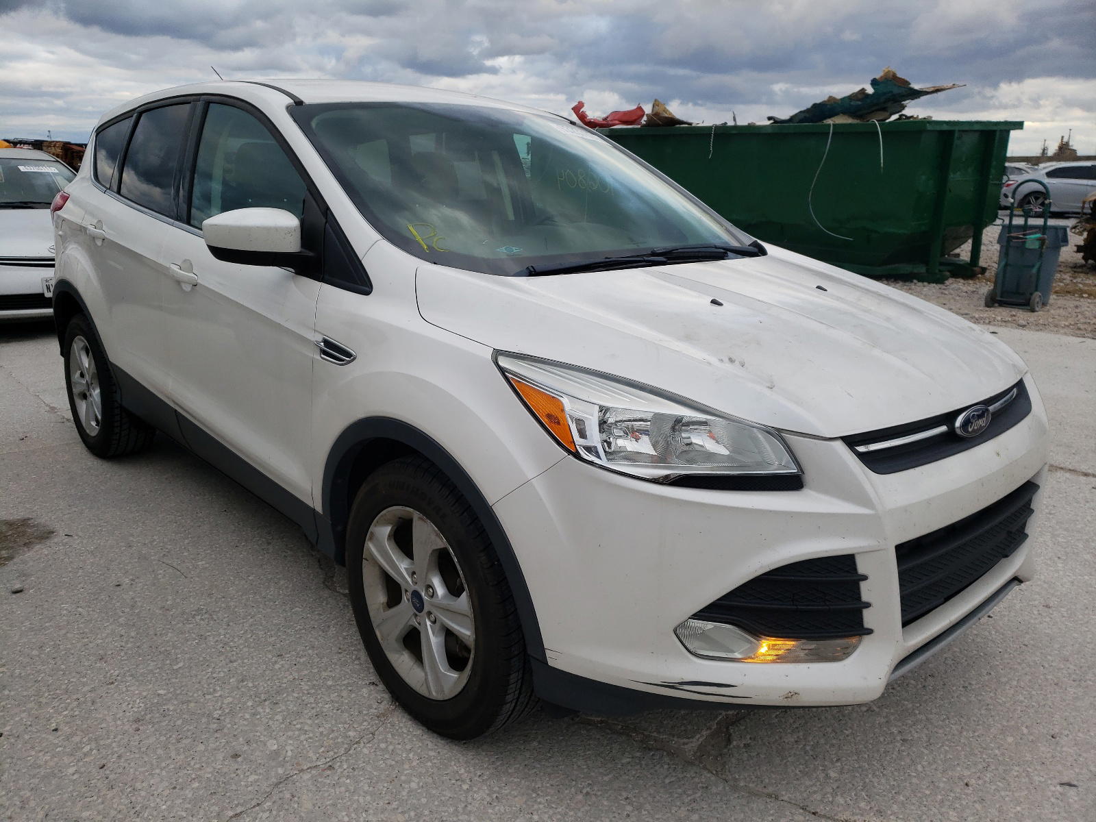 FORD ESCAPE SE 2014 with VIN 1FMCU0G9XEUC16262 - Photo from auction