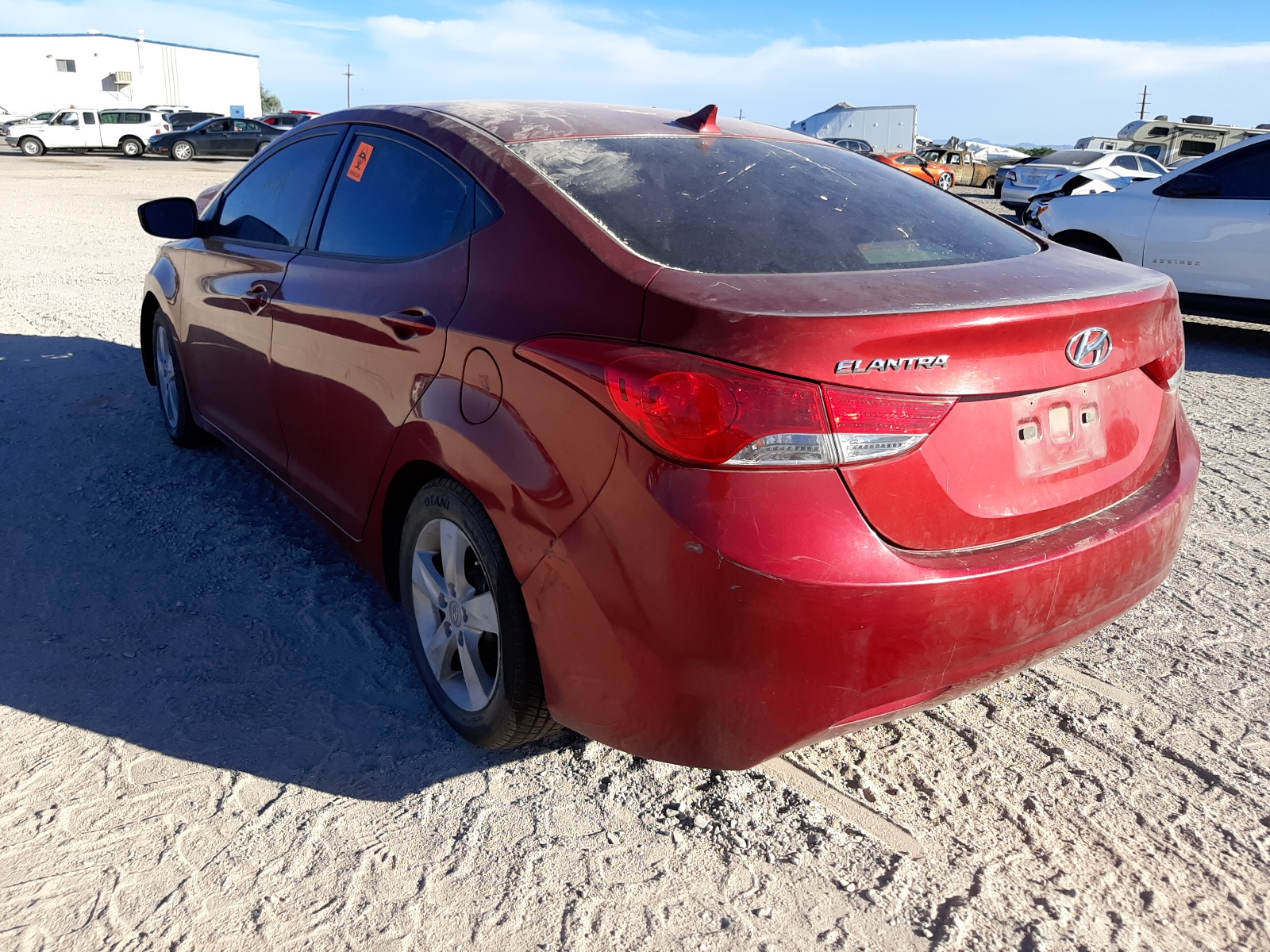 Photo 3 from auction – 2012 HYUNDAI ELANTRA GL with VIN KMHDH4AEXCU267747