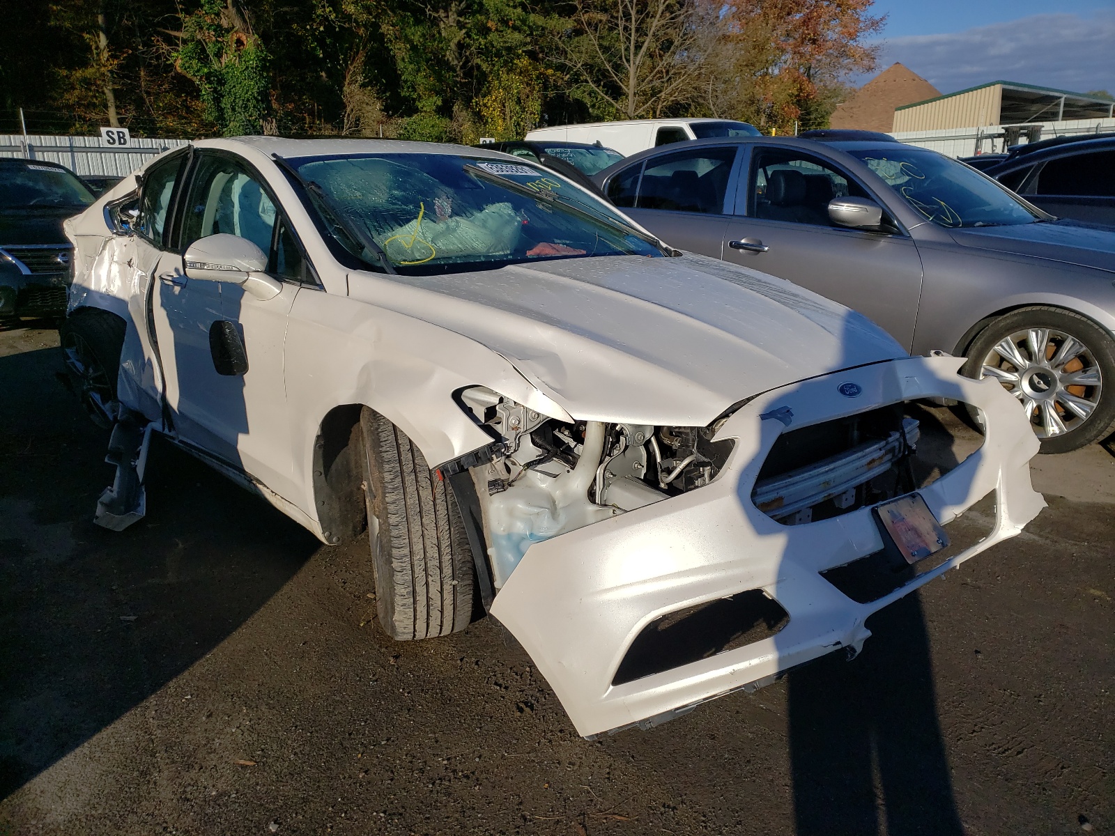 FORD FUSION TIT 2013 with VIN 3FA6P0K93DR355001 - Photo from auction