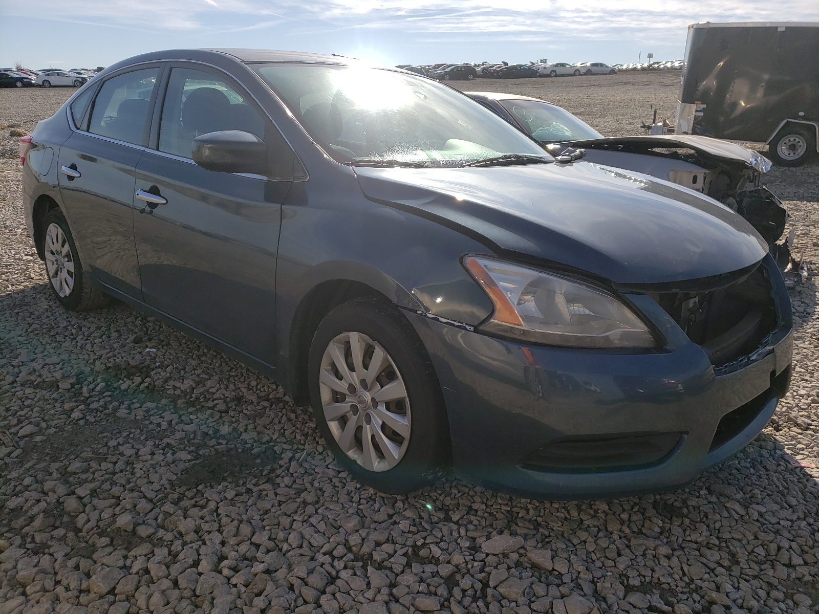 Photo 1 from auction – 2015 NISSAN SENTRA S with VIN 3N1AB7AP2FL684311