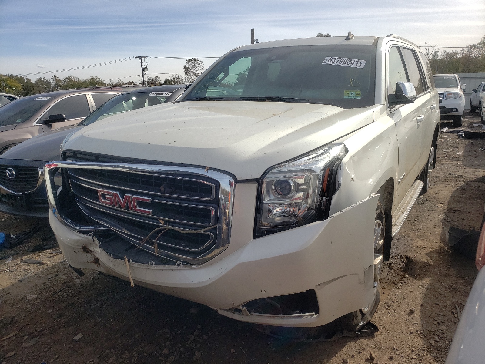 Photo 2 from auction – 2015 GMC YUKON SLT with VIN 1GKS2BKC3FR137609