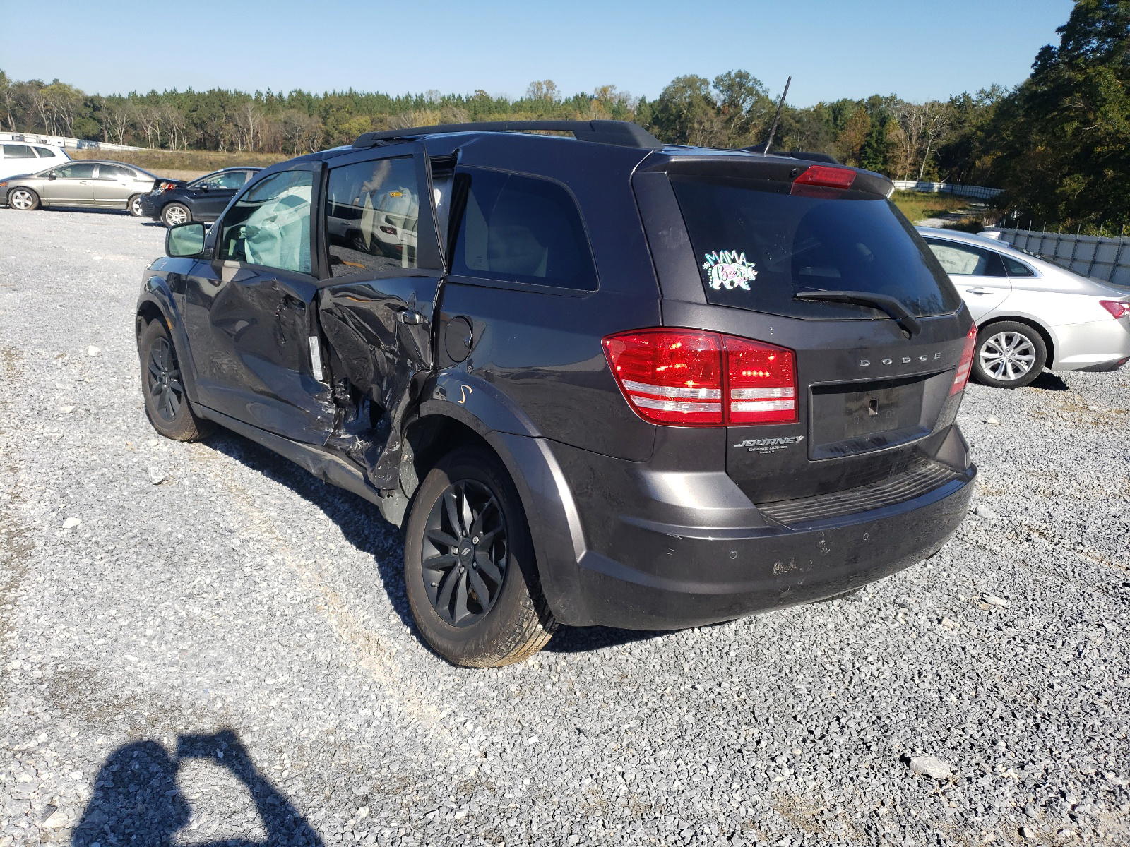 Photo 3 from auction – 2020 DODGE JOURNEY SE with VIN 3C4PDCAB6LT270684