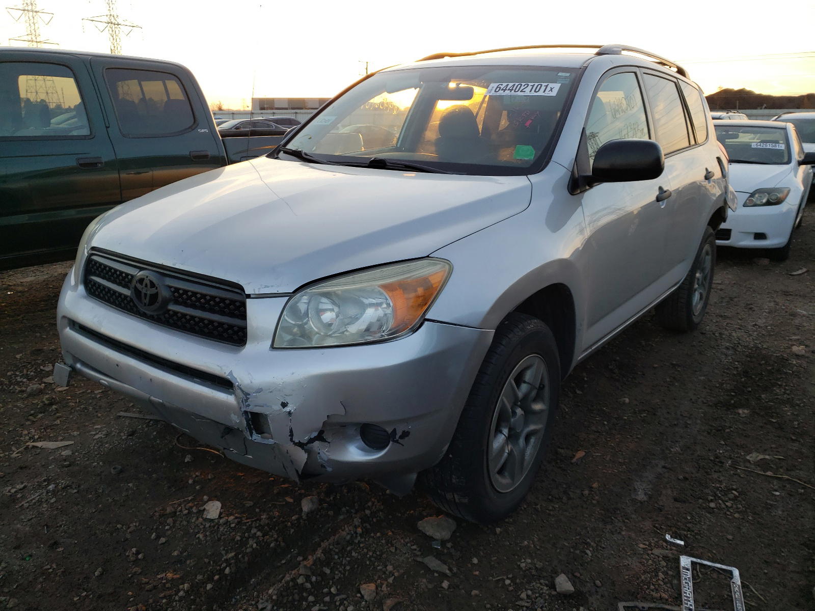 Photo 2 from auction – 2007 TOYOTA RAV4 with VIN JTMBD33V376036293
