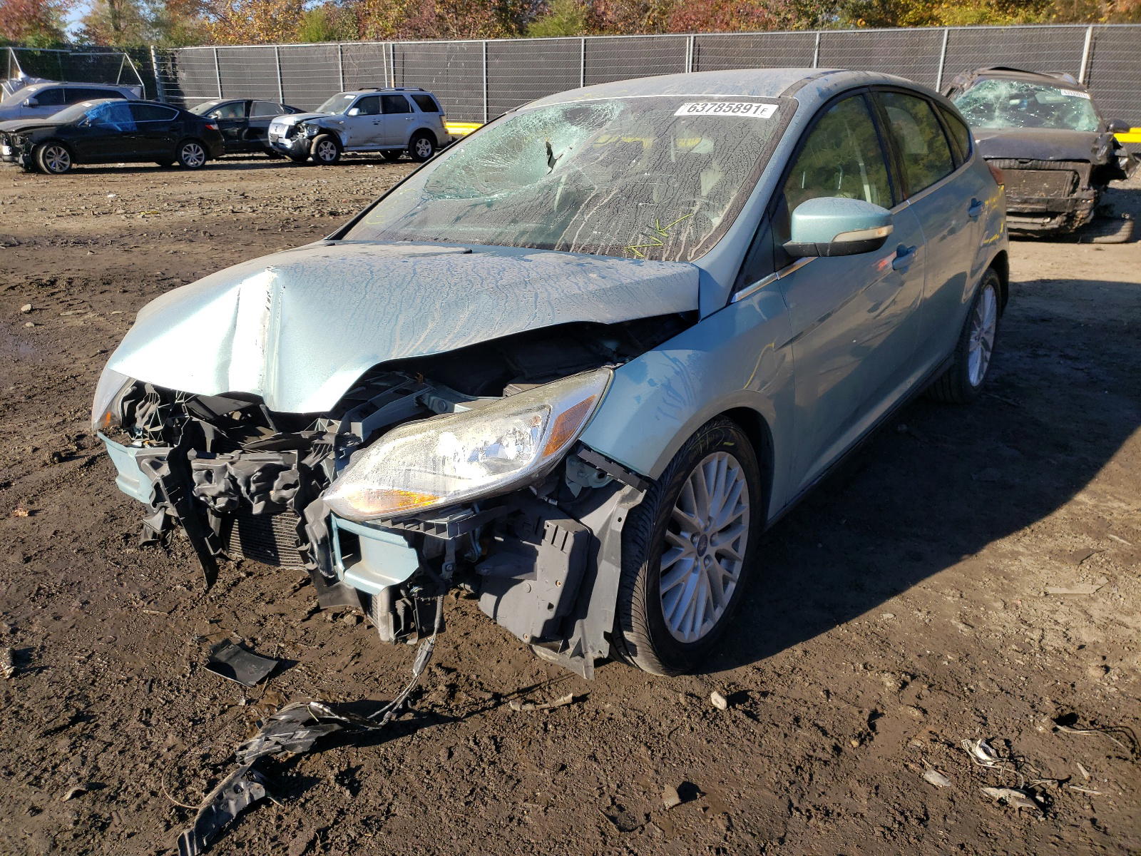 Photo 2 from auction – 2012 FORD FOCUS SEL with VIN 1FAHP3M26CL194103