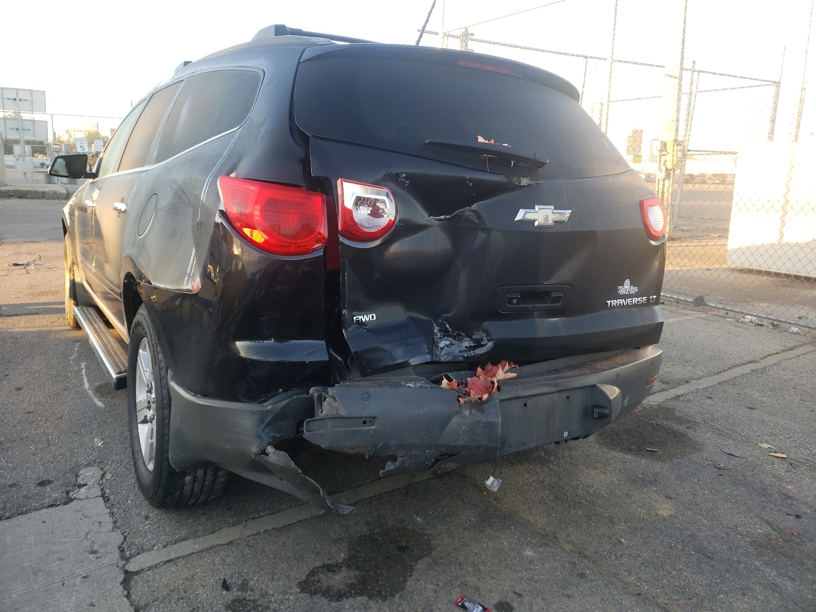 Photo 9 from auction – 2012 CHEVROLET TRAVERSE L with VIN 1GNKVJED8CJ349215