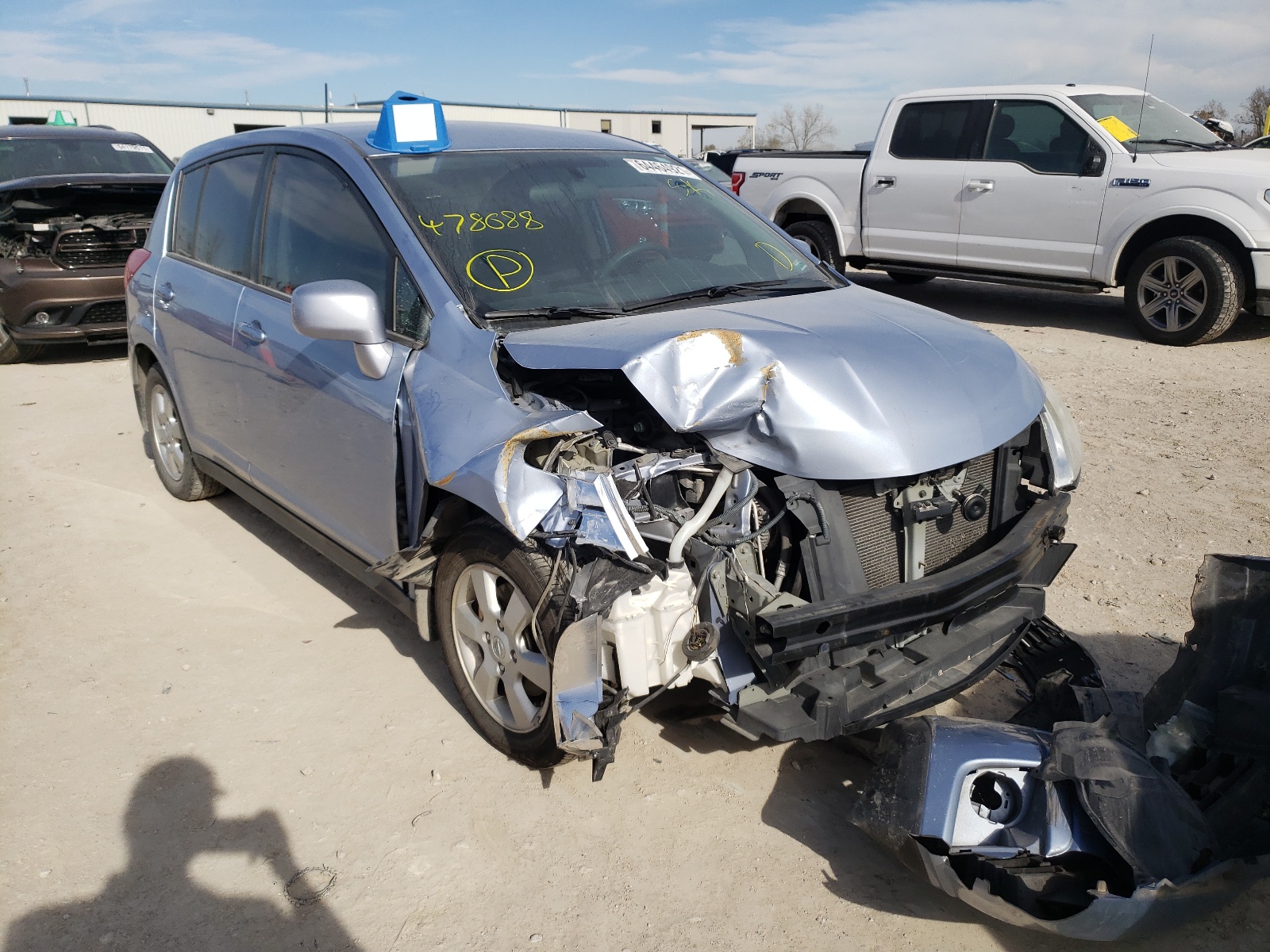 Photo 1 from auction – 2009 NISSAN VERSA S with VIN 3N1BC13E79L478688