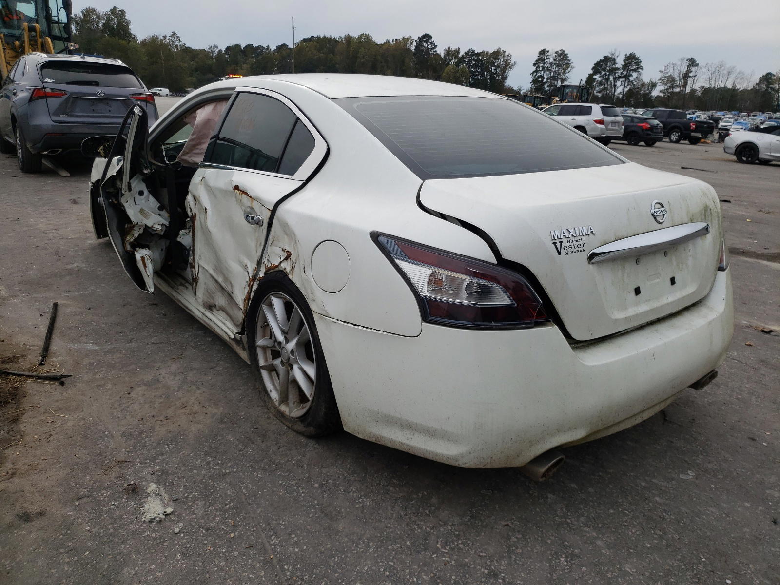 Photo 3 from auction – 2014 NISSAN MAXIMA S with VIN 1N4AA5AP0EC489926