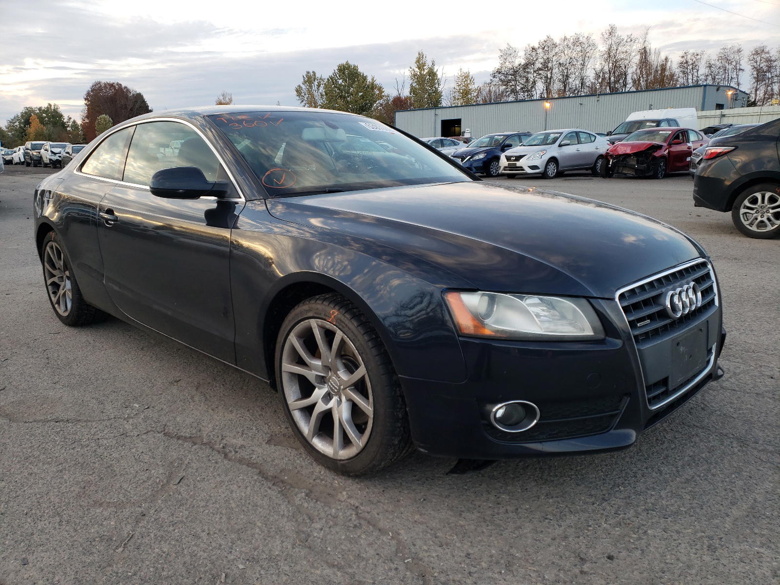 AUDI A5 PREMIUM 2012 with VIN WAUCFAFR3CA013943 - Photo from auction