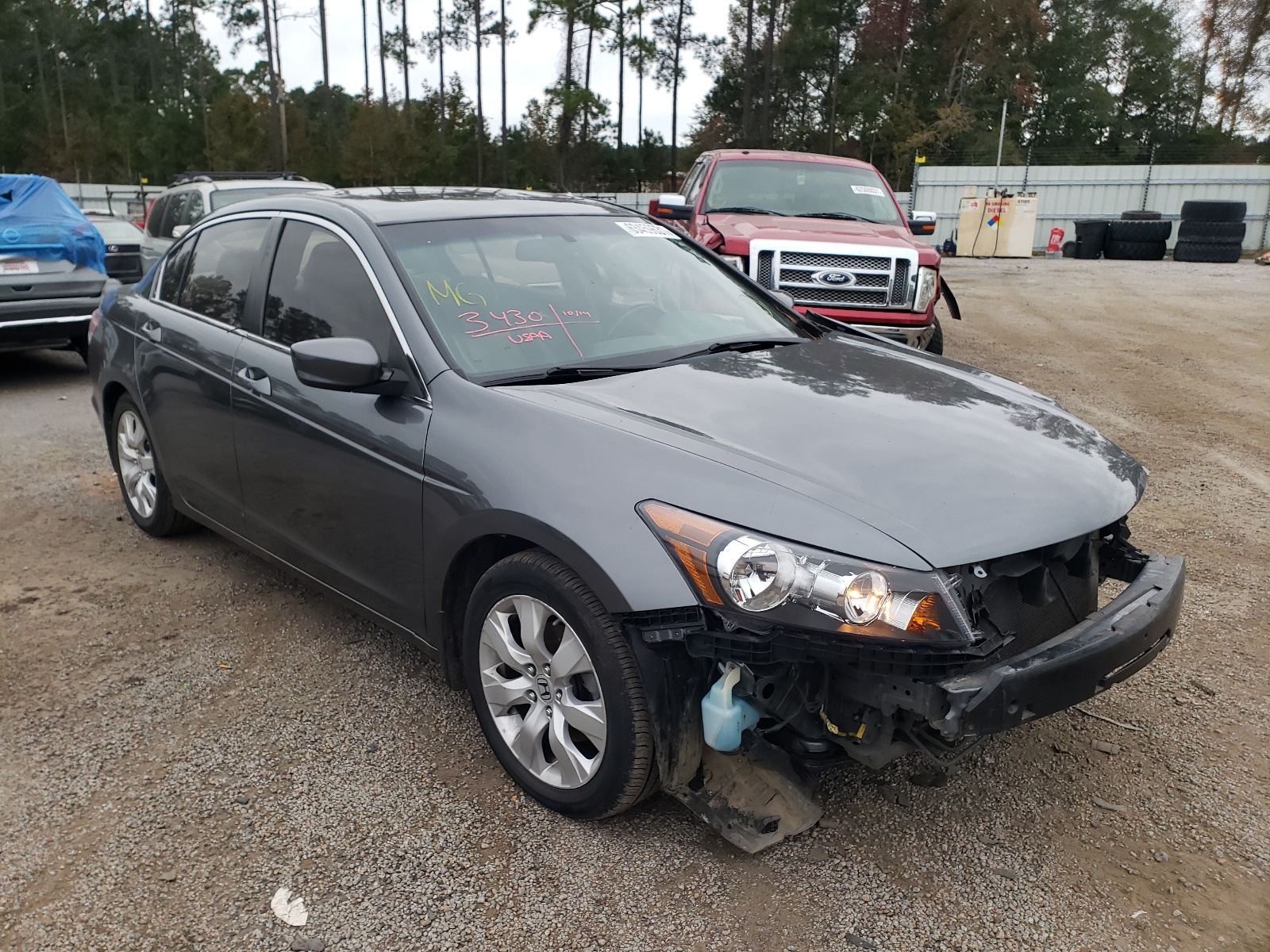 Photo 1 from auction – 2010 HONDA ACCORD EXL with VIN 1HGCP2F87AA167230