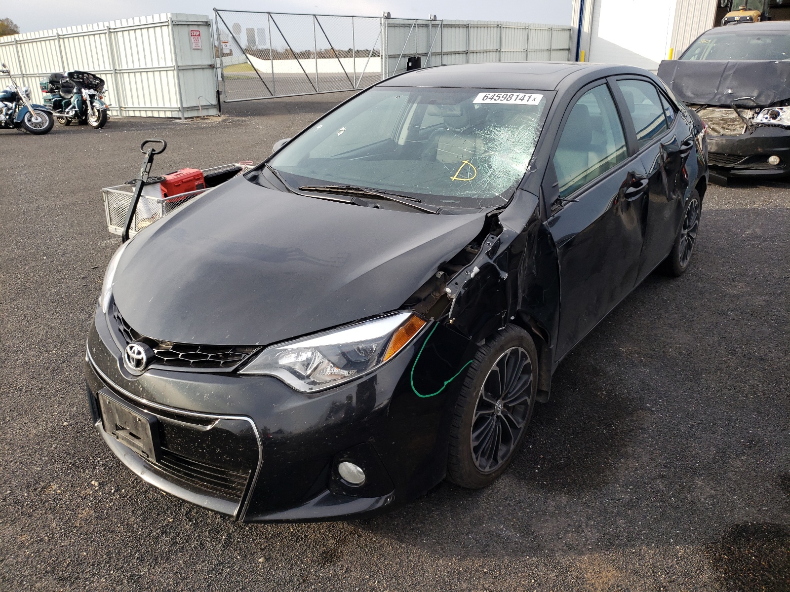 Photo 2 from auction – 2016 TOYOTA COROLLA L with VIN 2T1BURHE8GC741367