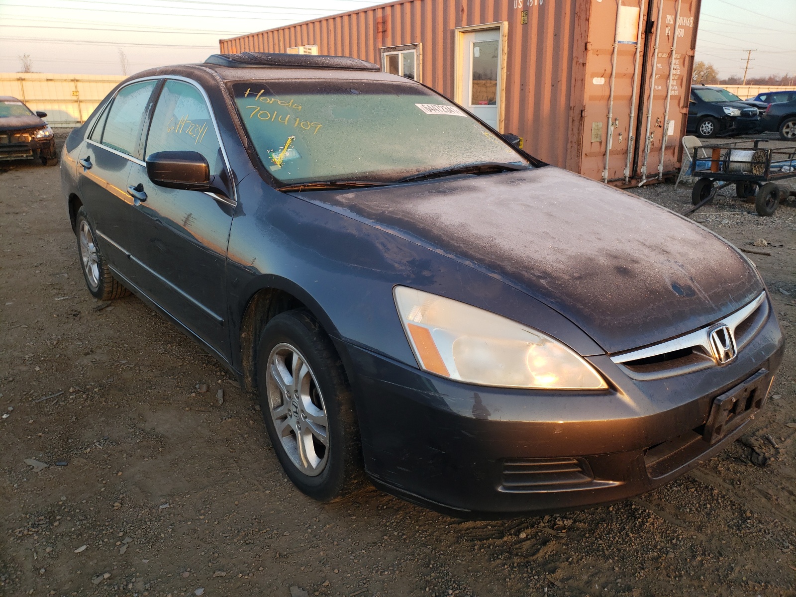 Photo 1 from auction – 2007 HONDA ACCORD EX with VIN 1HGCM56837A226552
