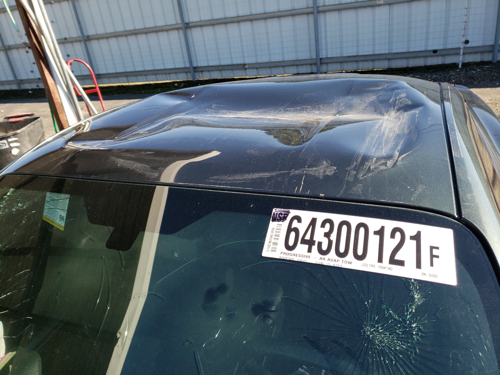 Photo 10 from auction – 2015 FORD MUSTANG with VIN 1FA6P8AM8F5353920