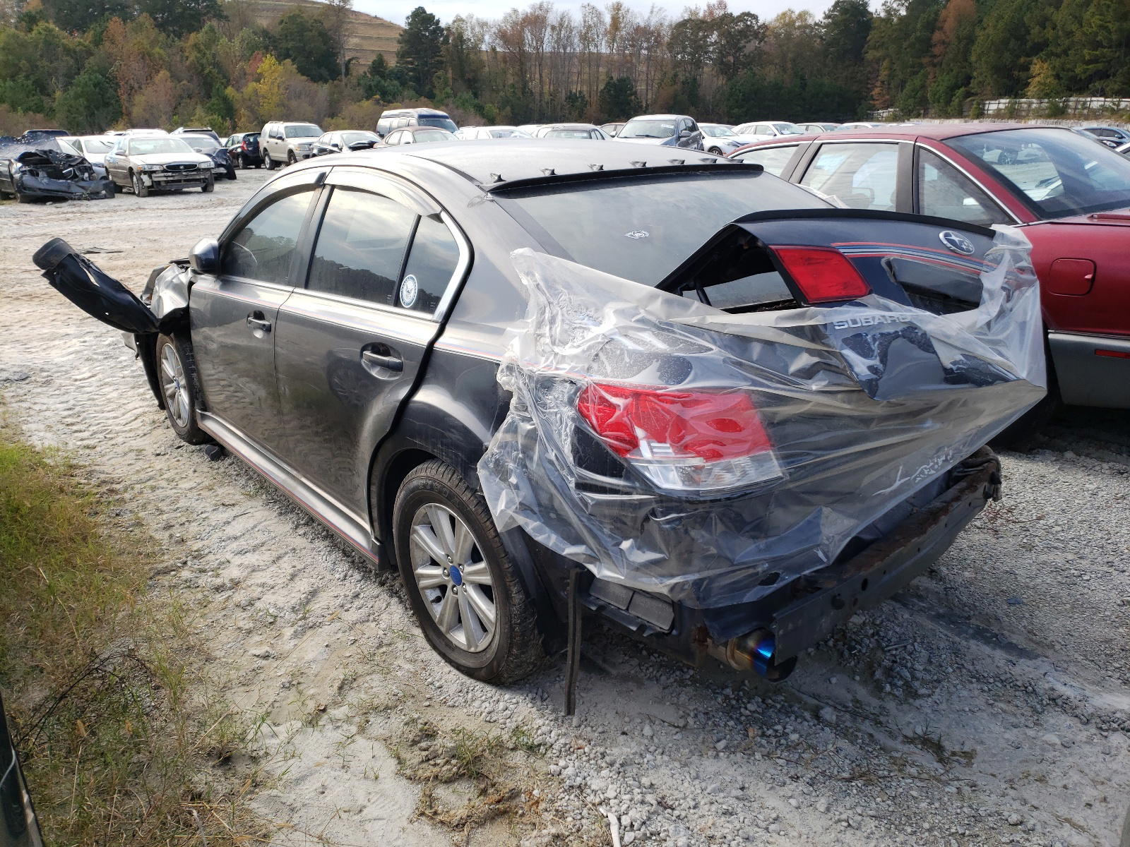 Photo 3 from auction – 2011 SUBARU LEGACY 2.5 with VIN 4S3BMBG65B3227527