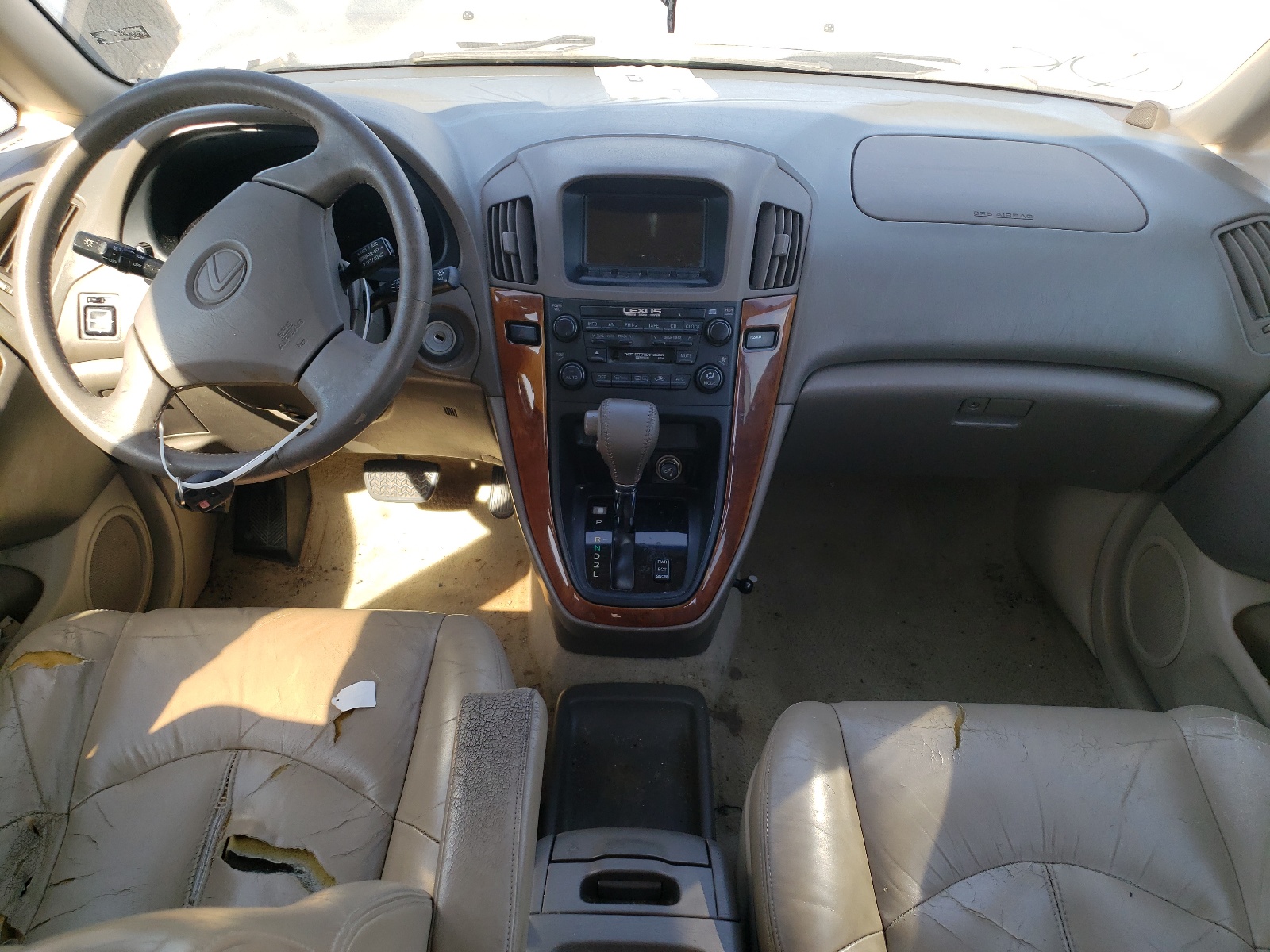 Photo 9 from auction – 1999 LEXUS RX 300 with VIN JT6GF10U4X0011445