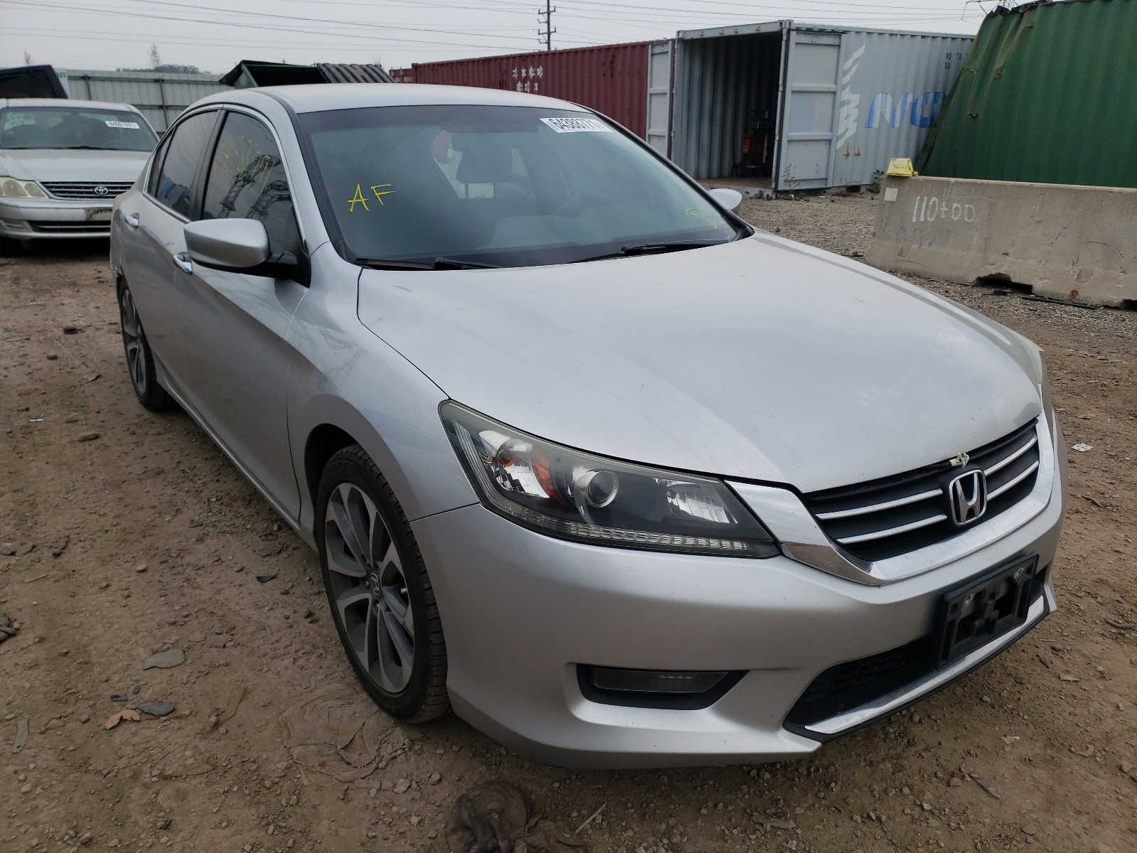 Photo 1 from auction – 2014 HONDA ACCORD SPO with VIN 1HGCR2F50EA090657