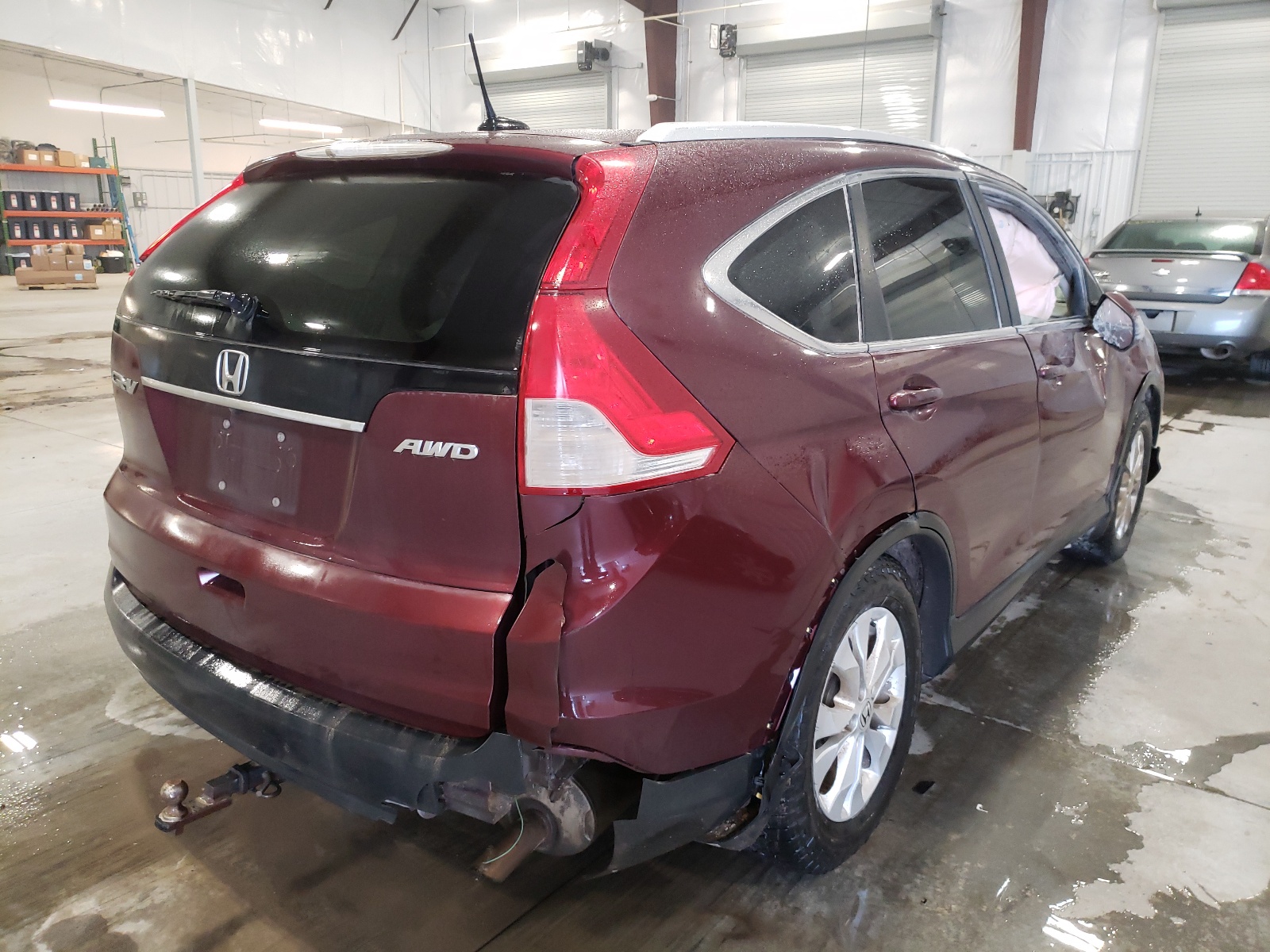 Photo 4 from auction – 2012 HONDA CR-V EXL with VIN 5J6RM4H75CL028040