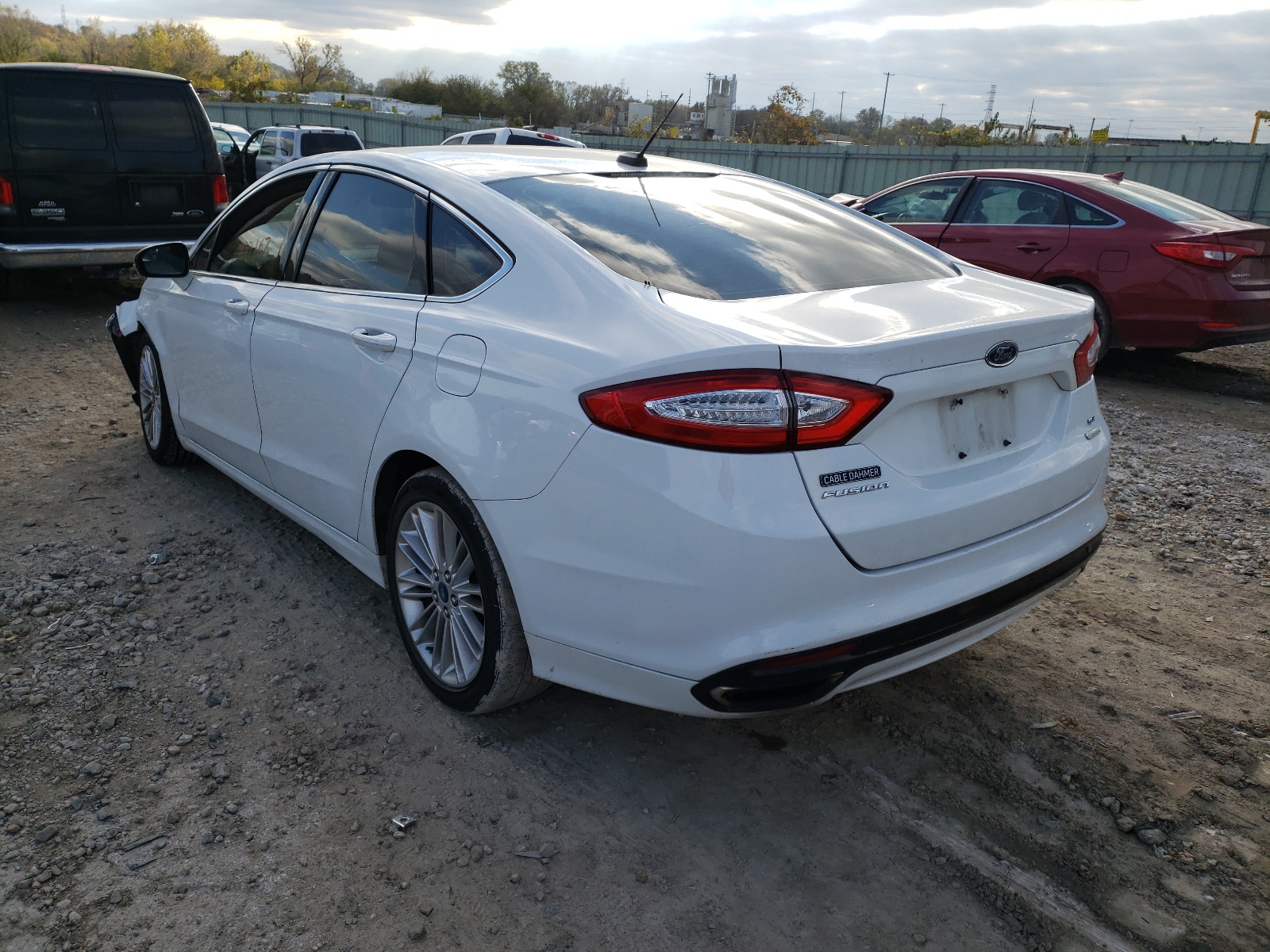 Photo 3 from auction – 2014 FORD FUSION SE with VIN 3FA6P0H91ER195855