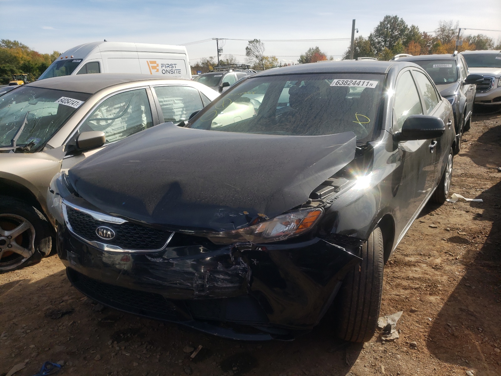 Photo 2 from auction – 2013 KIA FORTE EX with VIN KNAFU4A27D5717250