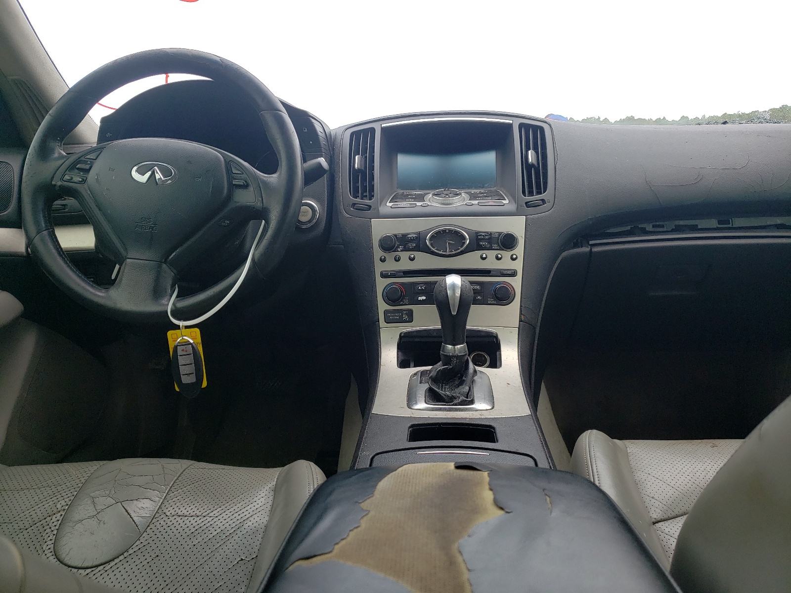Photo 9 from auction – 2008 INFINITI G35 with VIN JNKBV61E38M212871