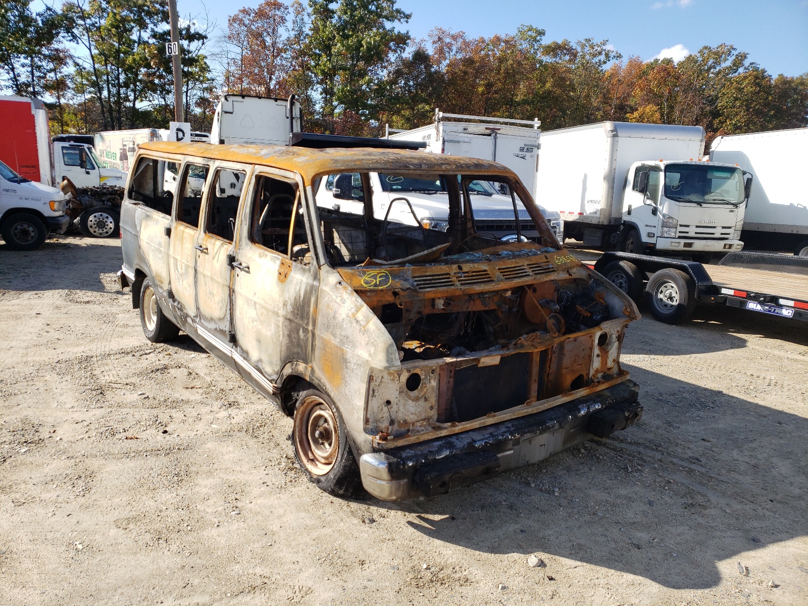 Photo 1 from auction – 1987 DODGE RAM WAGON with VIN 2B4GB11H1HK300673