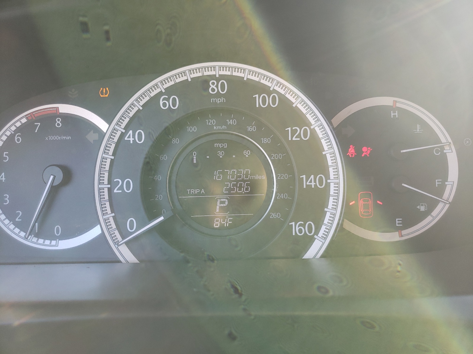 Photo 8 from auction – 2014 HONDA ACCORD EX with VIN 1HGCR2F79EA195540