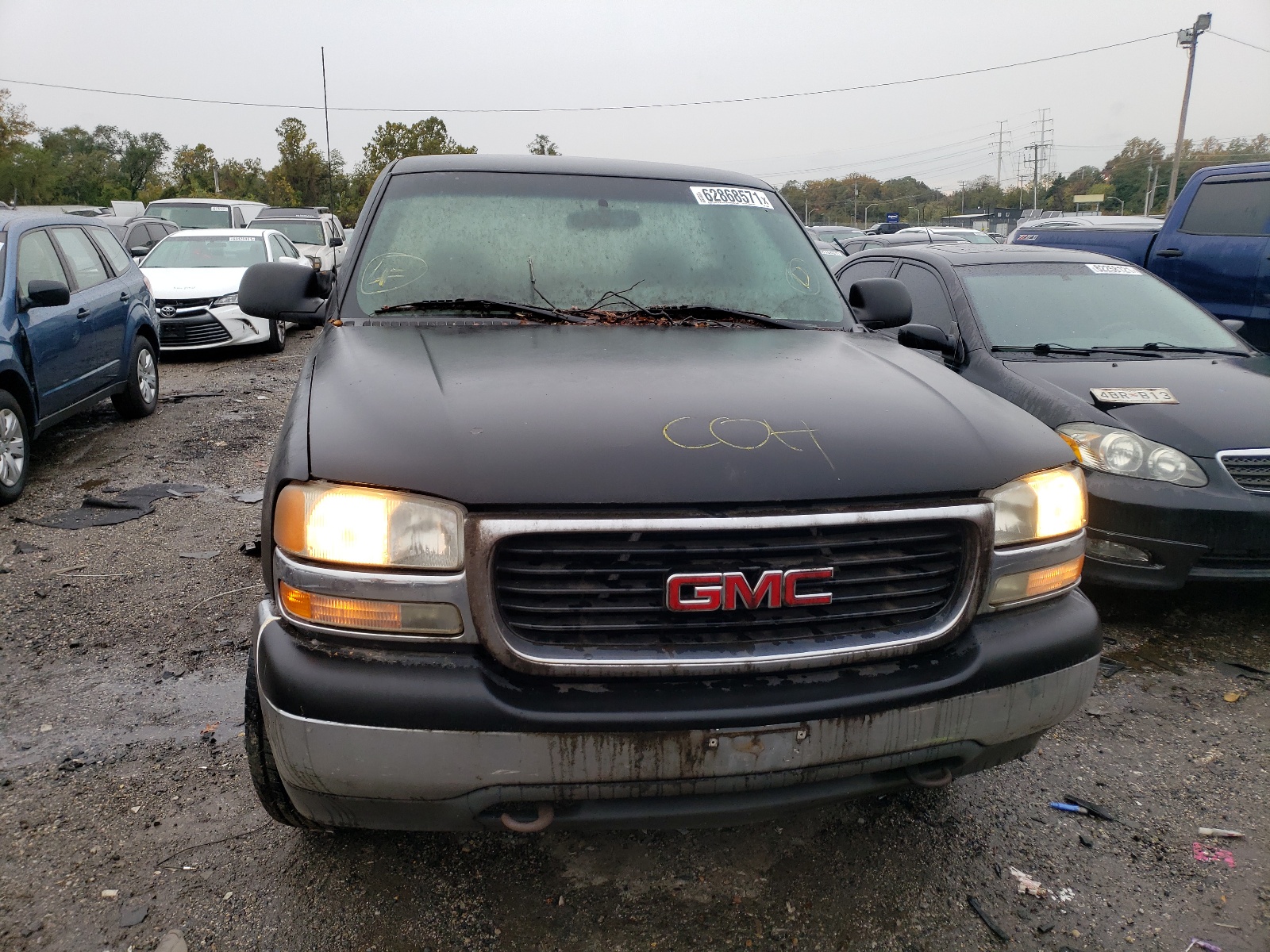 Photo 9 from auction – 2001 GMC NEW SIERRA with VIN 1GTEK14V61Z103500