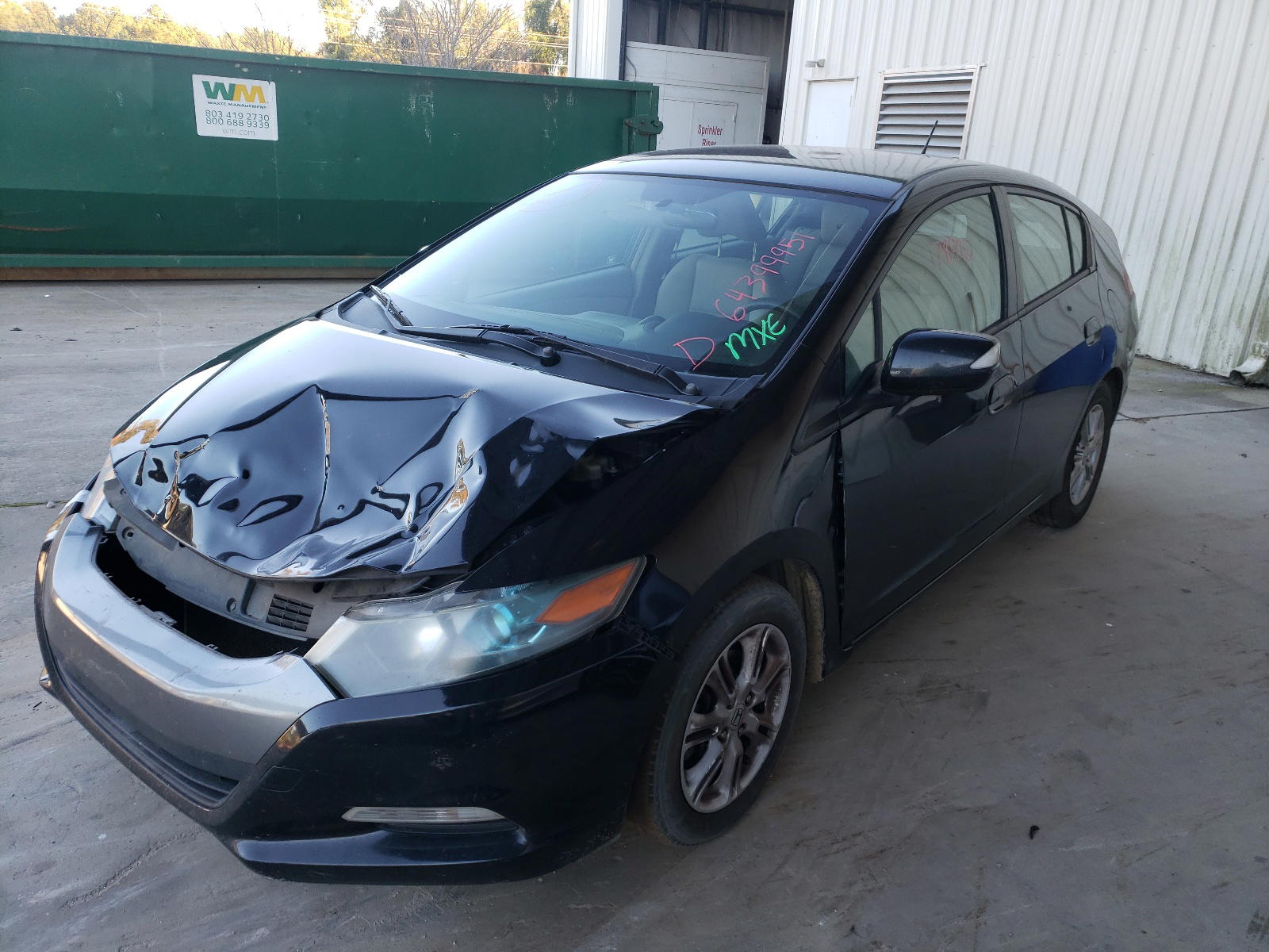 Photo 2 from auction – 2011 HONDA INSIGHT EX with VIN JHMZE2H72BS009763
