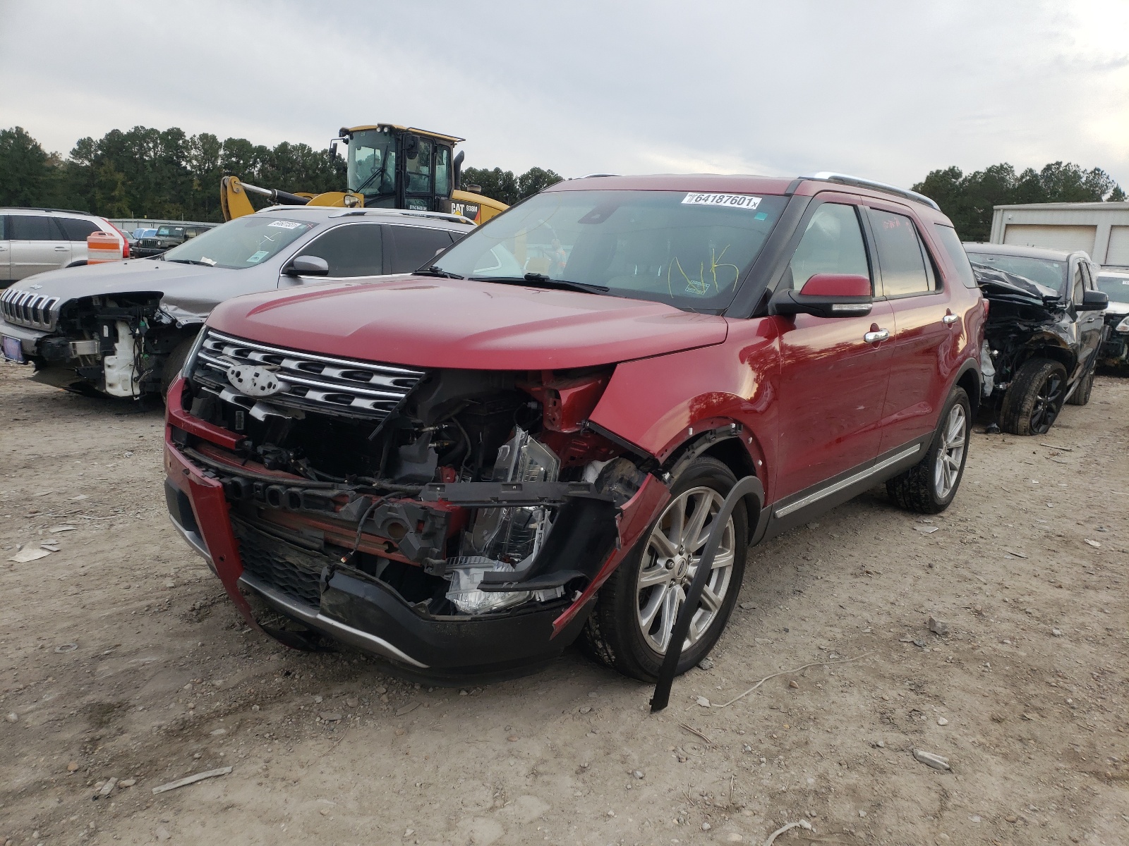 Photo 2 from auction – 2017 FORD EXPLORER L with VIN 1FM5K7F8XHGB50136